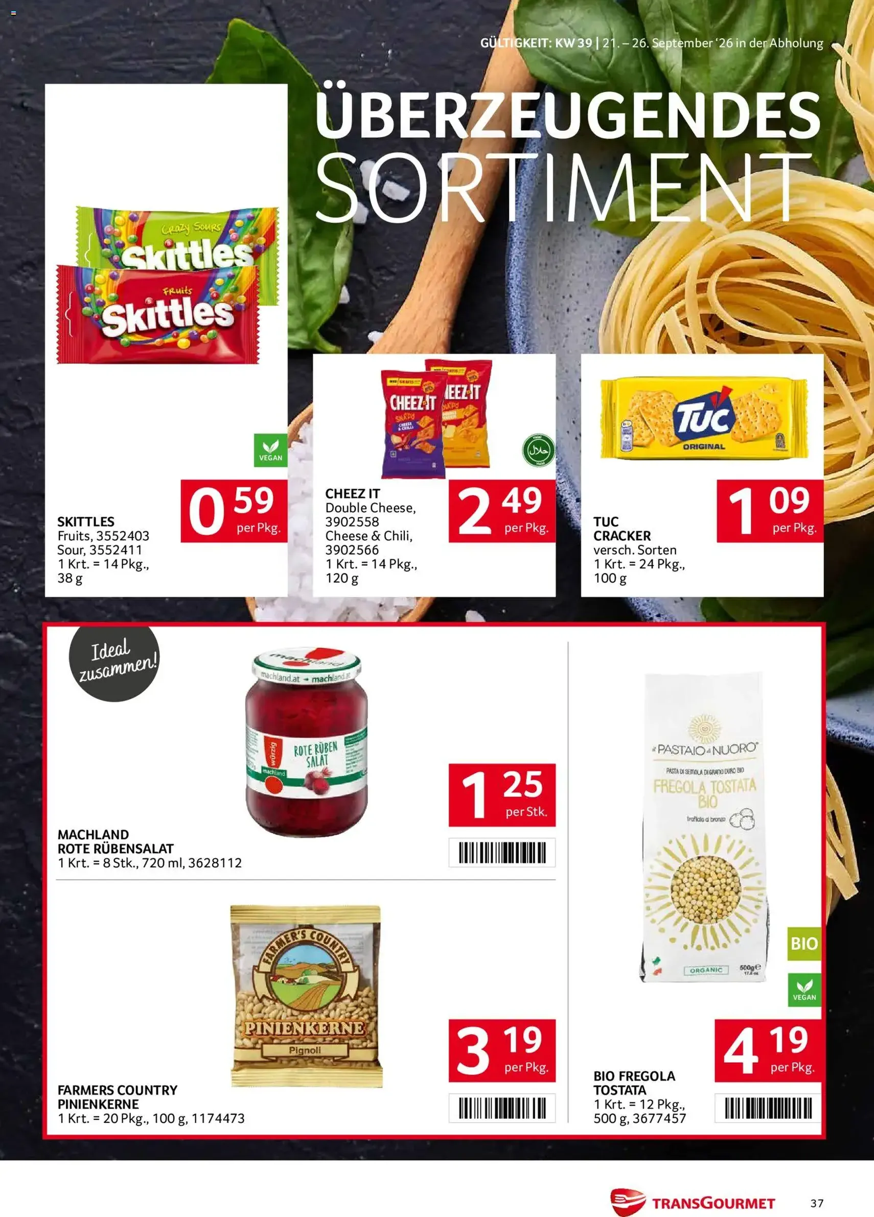 Transgourmet Flugblatt - Gültiger Prospekt ab 20.09.2026, Seite 35 von insgesamt 38