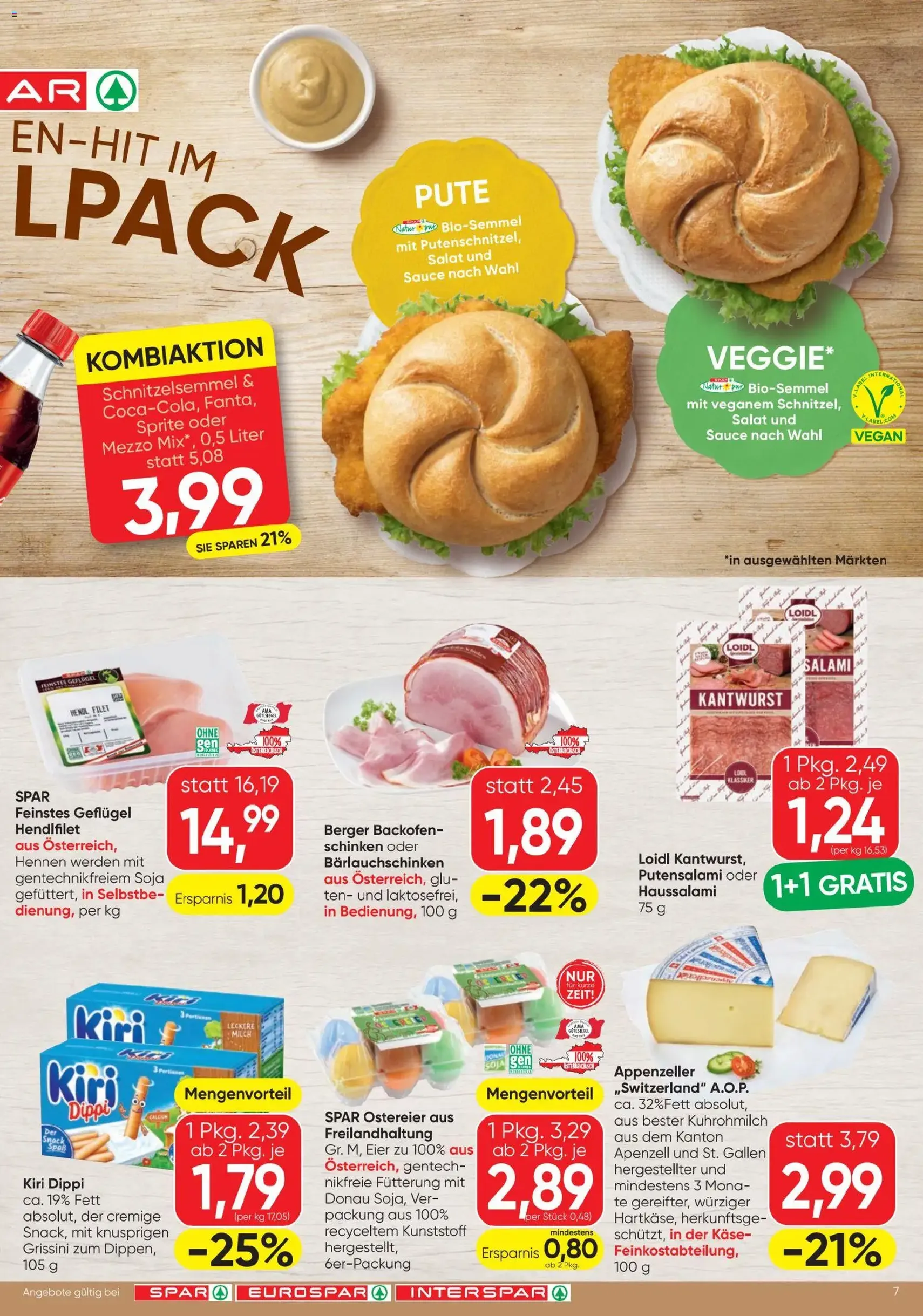 Spar Flugblatt - Gültiger Prospekt ab 19.02.2026, Seite 7 von insgesamt 12