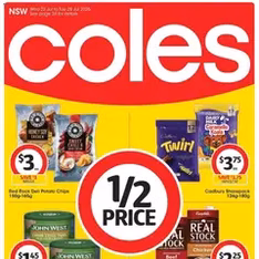 Coles catalogue - Flyer preview valid from 22/07/2026