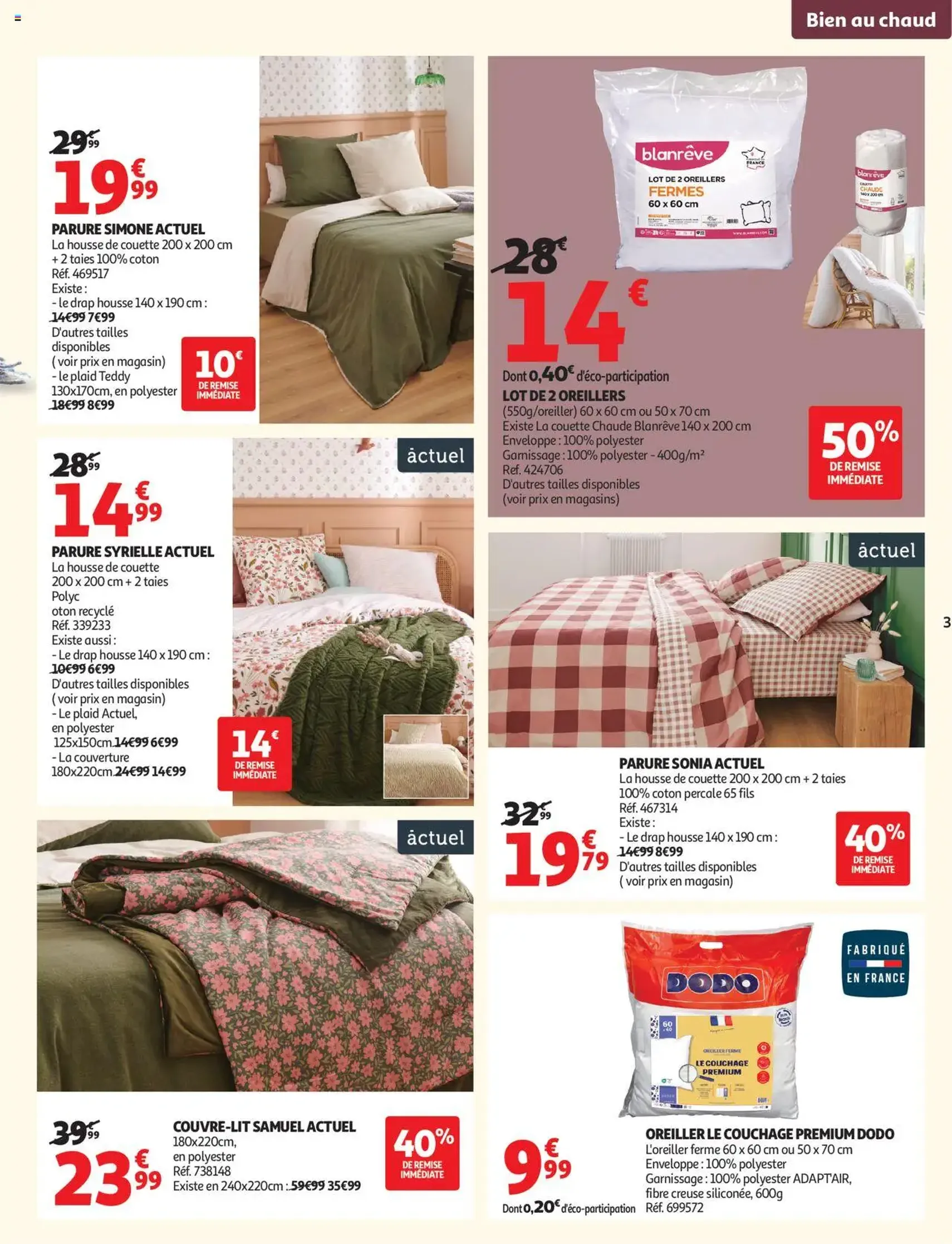 Auchan prospectus - brochure valable à partir du 21/10/2025, page 3 sur 62 Auchan prospectus - brochure valable à partir du 21/10/2025, page 3 sur 62