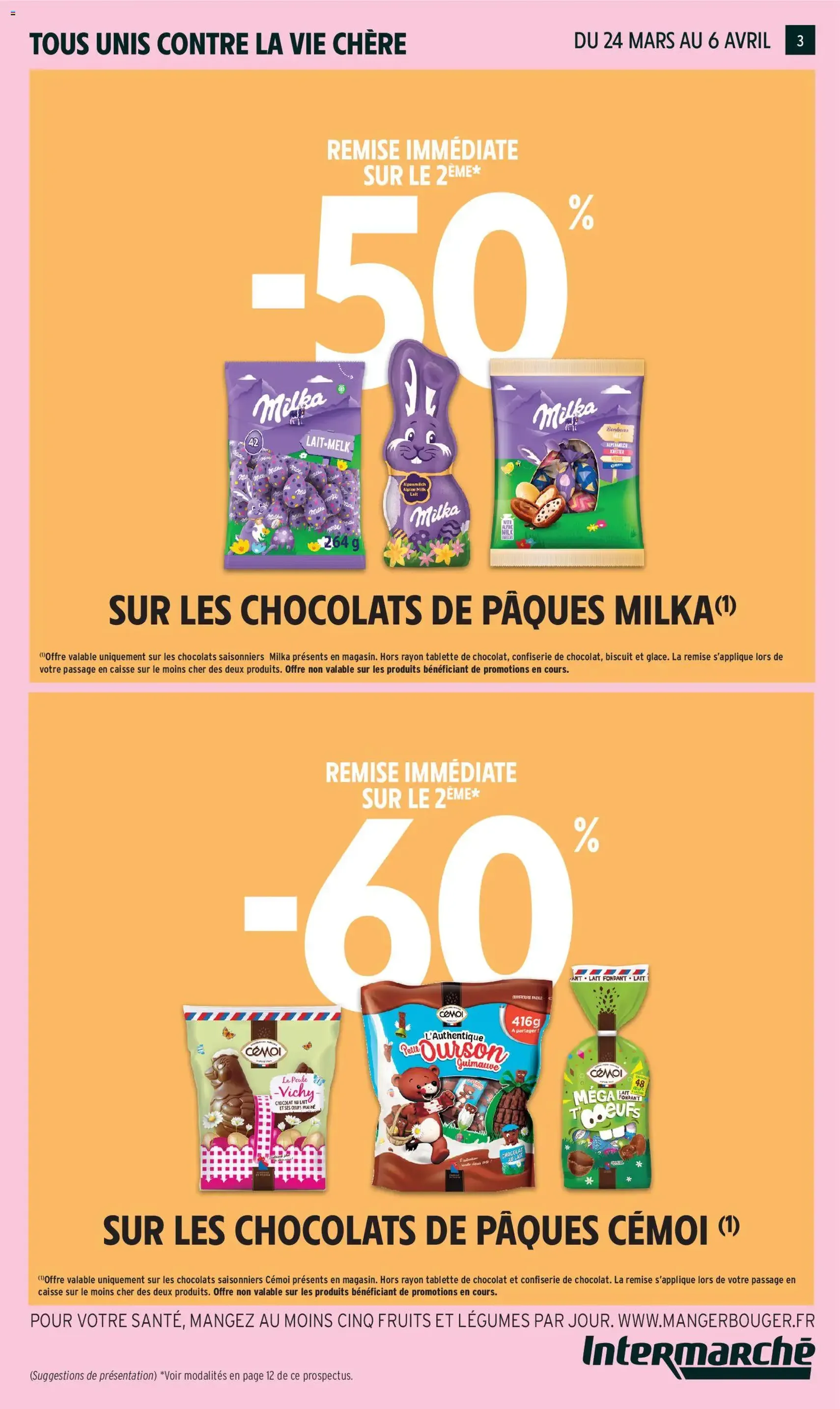 Intermarché - Merveilleuses Pâques - brochure valable à partir du 24/03/2026, page 3 sur 16