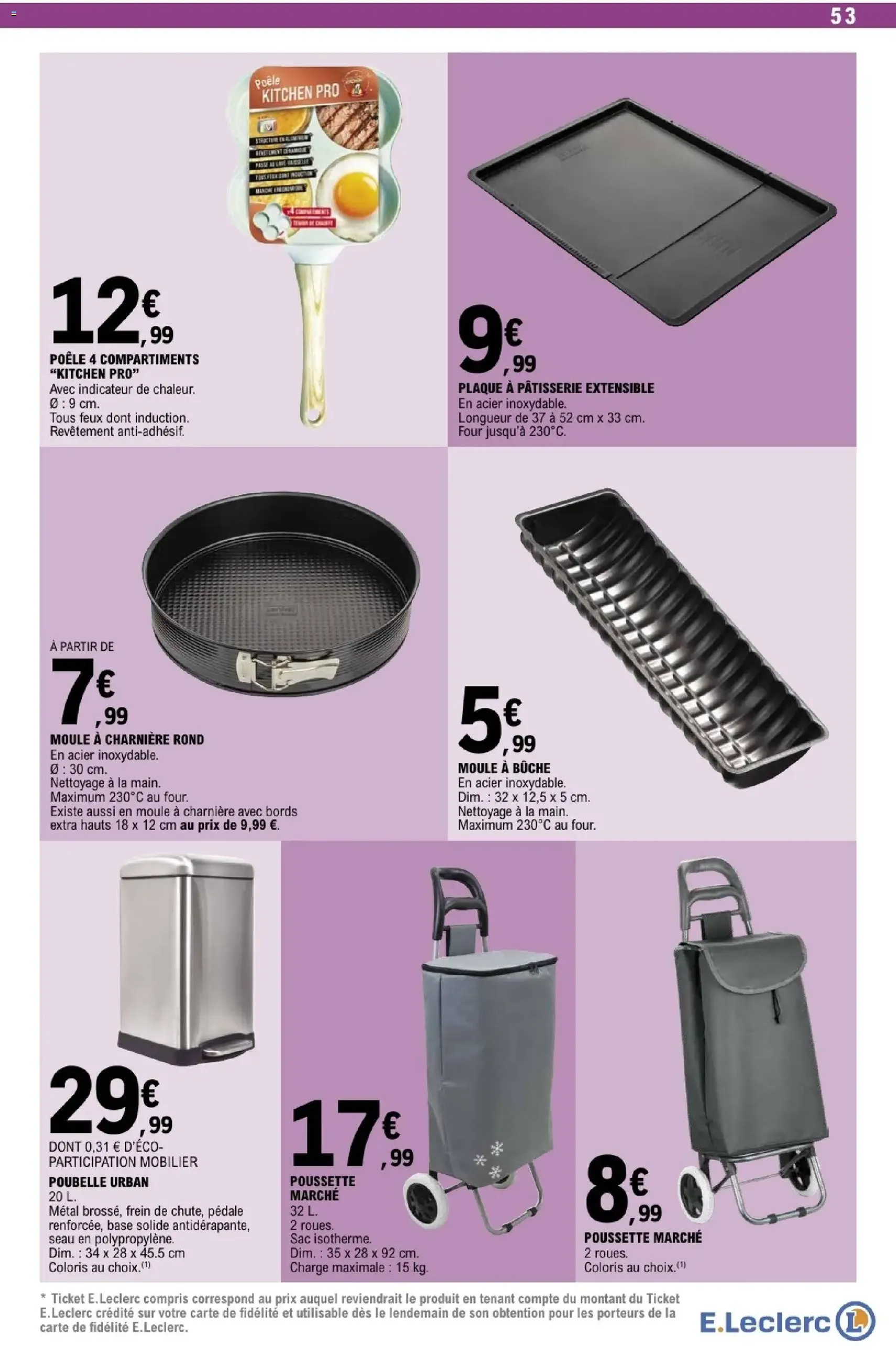 E.Leclerc catalogue semaine 49 - brochure valable à partir du 02/12/2025, page 53 sur 80