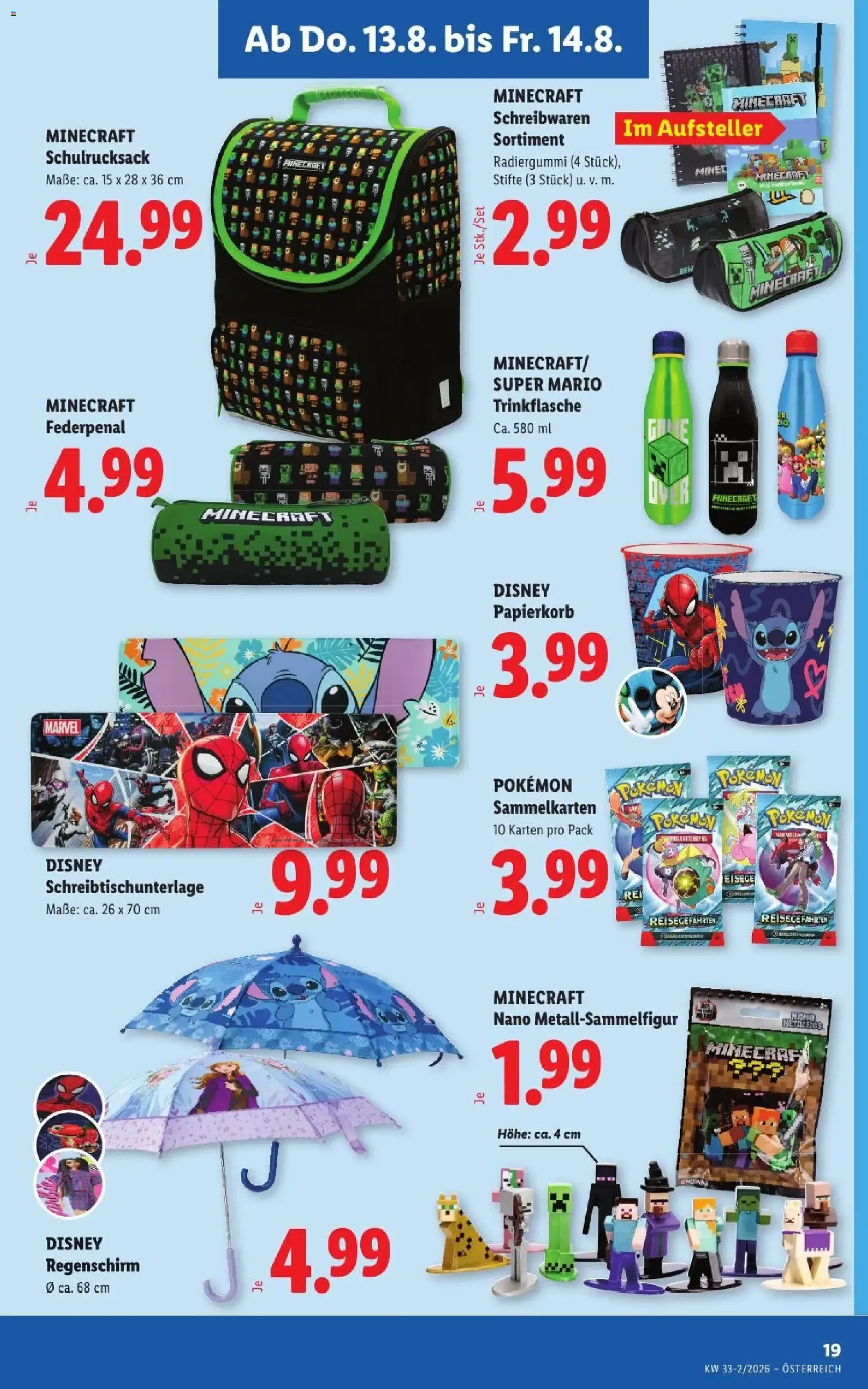 Lidl - Flugblatt - Gültiger Prospekt ab 13.08.2026, Seite 23 von insgesamt 51