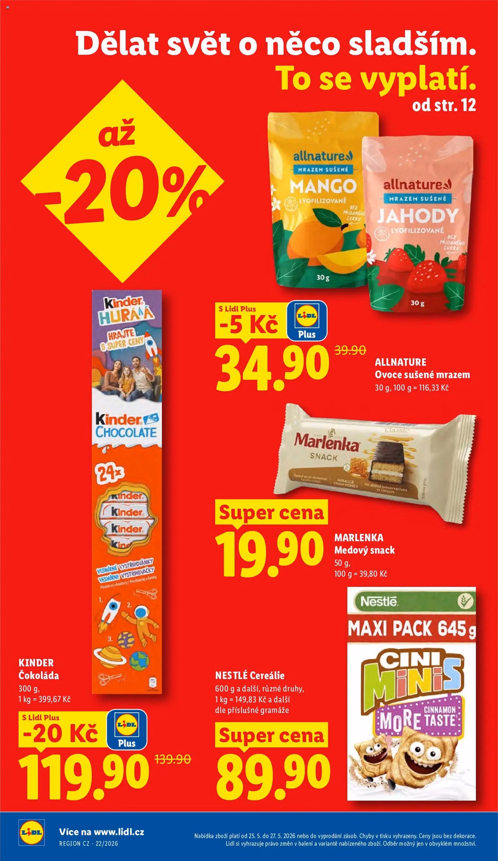 Lidl leták - platný leták od 25.05.2026 strana 2 z 53