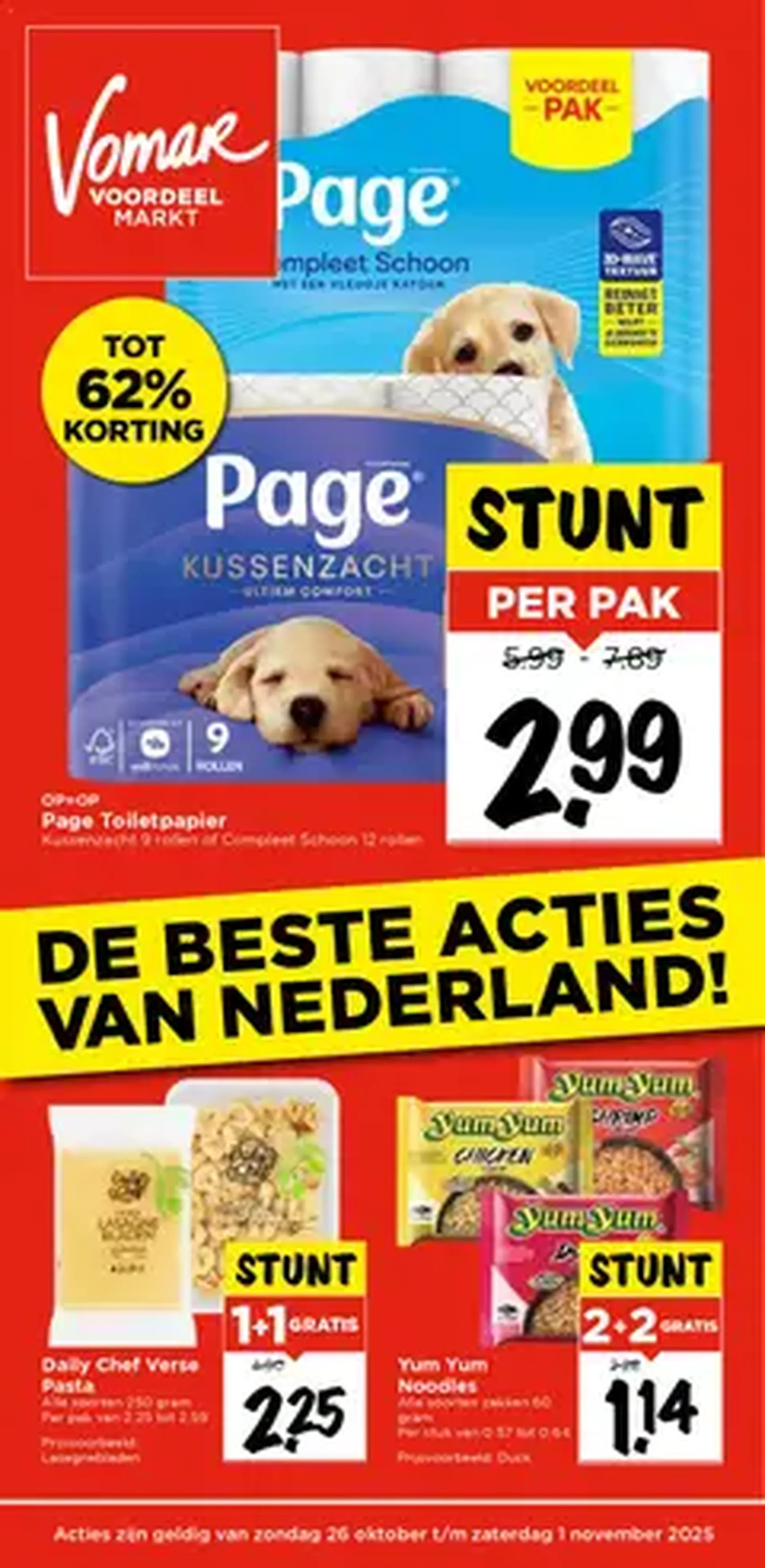 Vomar - Folder - geldige folder vanaf 26-10-2025 pagina 1 van 1
