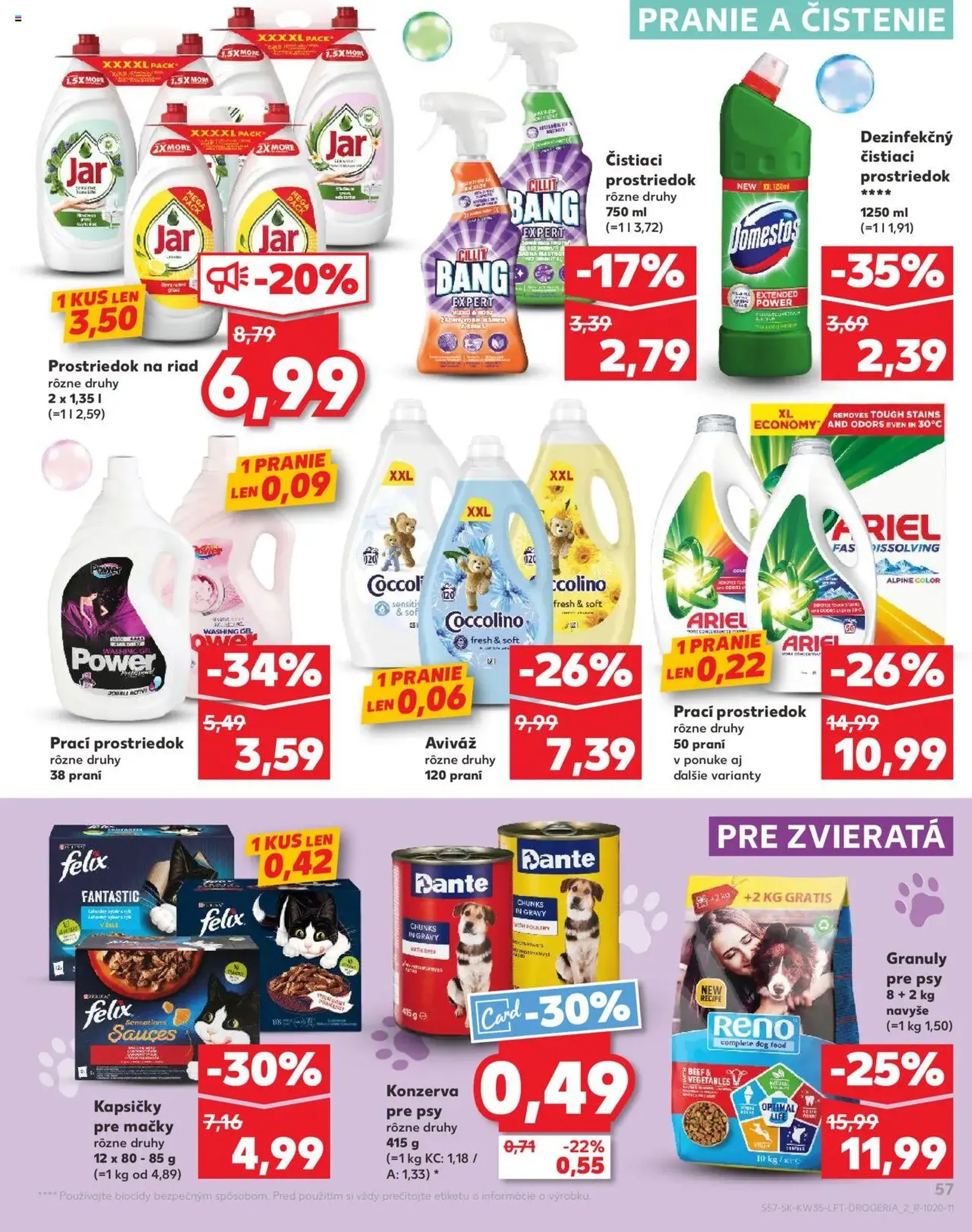 Kaufland Bratislava-Avion - platný leták od 28.08.2025 strana 57 z 80