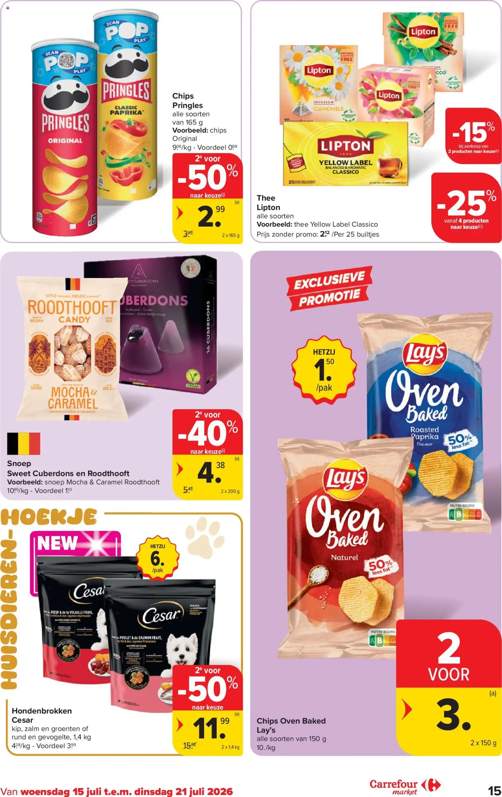 Carrefour market folder week 29 - geldige folder vanaf 15/07/2026 pagina 15 van 20