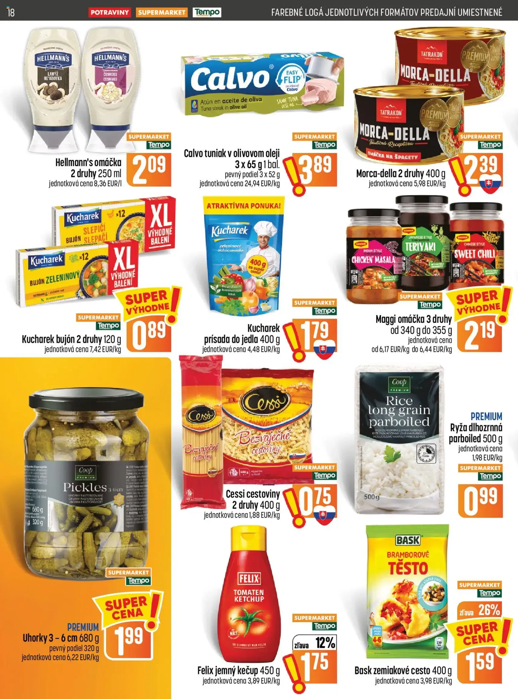 COOP Jednota leták - platný leták od 08.10.2026 strana 18 z 28