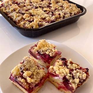 Previsualización de la receta Tarta de ciruelas ácidas