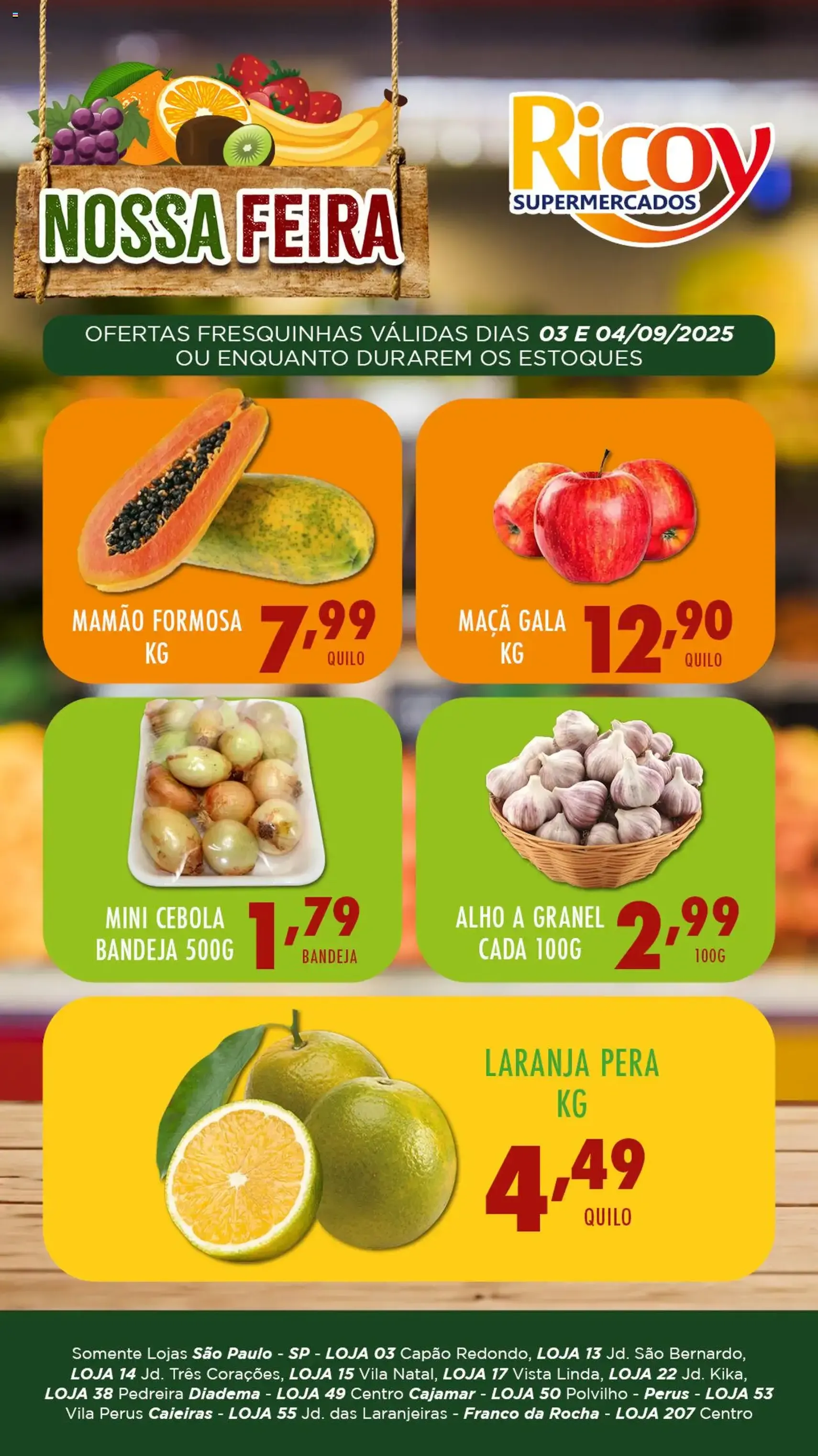 Ricoy - Ofertas da semana - folheto válido a partir de 03/09/2025 página 1 de 2