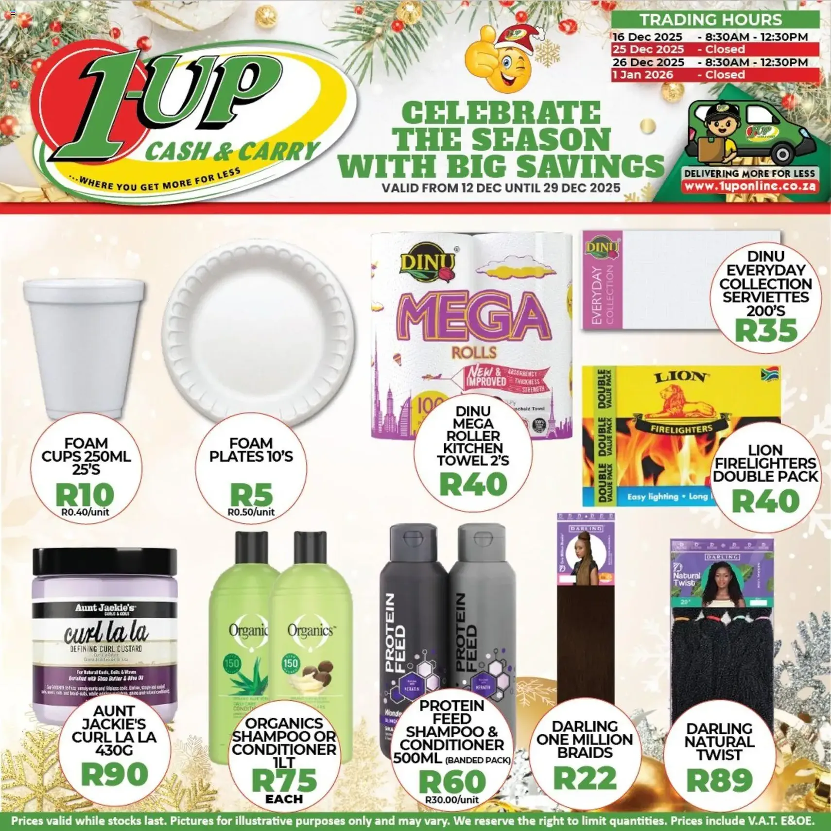 1UP Cash & Carry Festive Sale - valid flyer from 12/12/2025, page 4 of 8