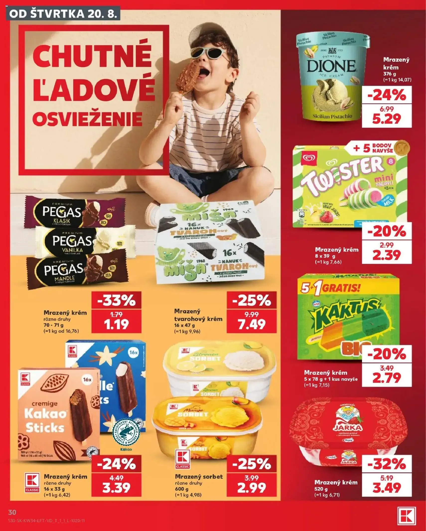Kaufland leták - platný leták od 20.08.2026 strana 30 z 76