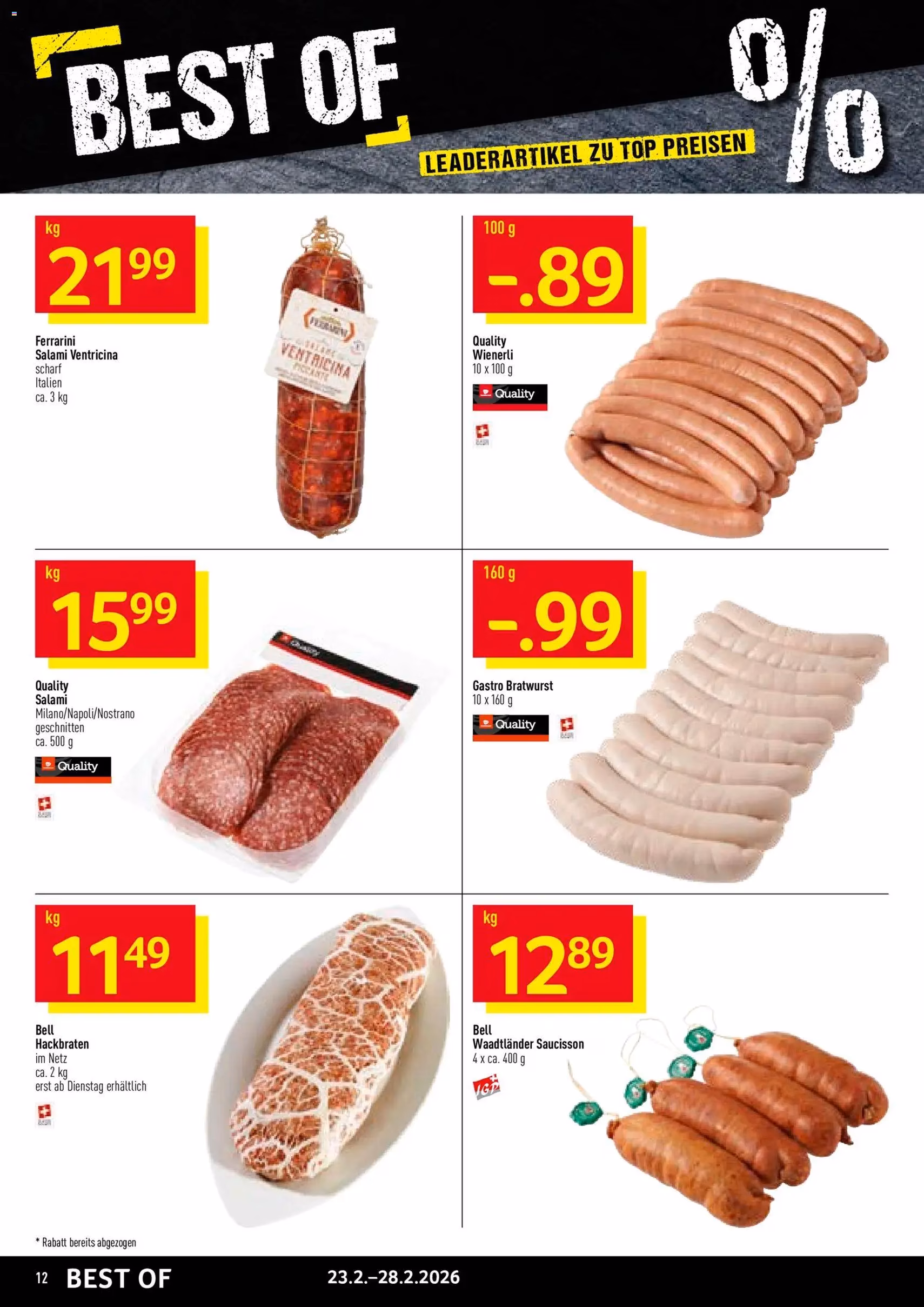 Prodega Aktionen - Gültiger Prospekt ab 23.02.2026, Seite 12 von insgesamt 36