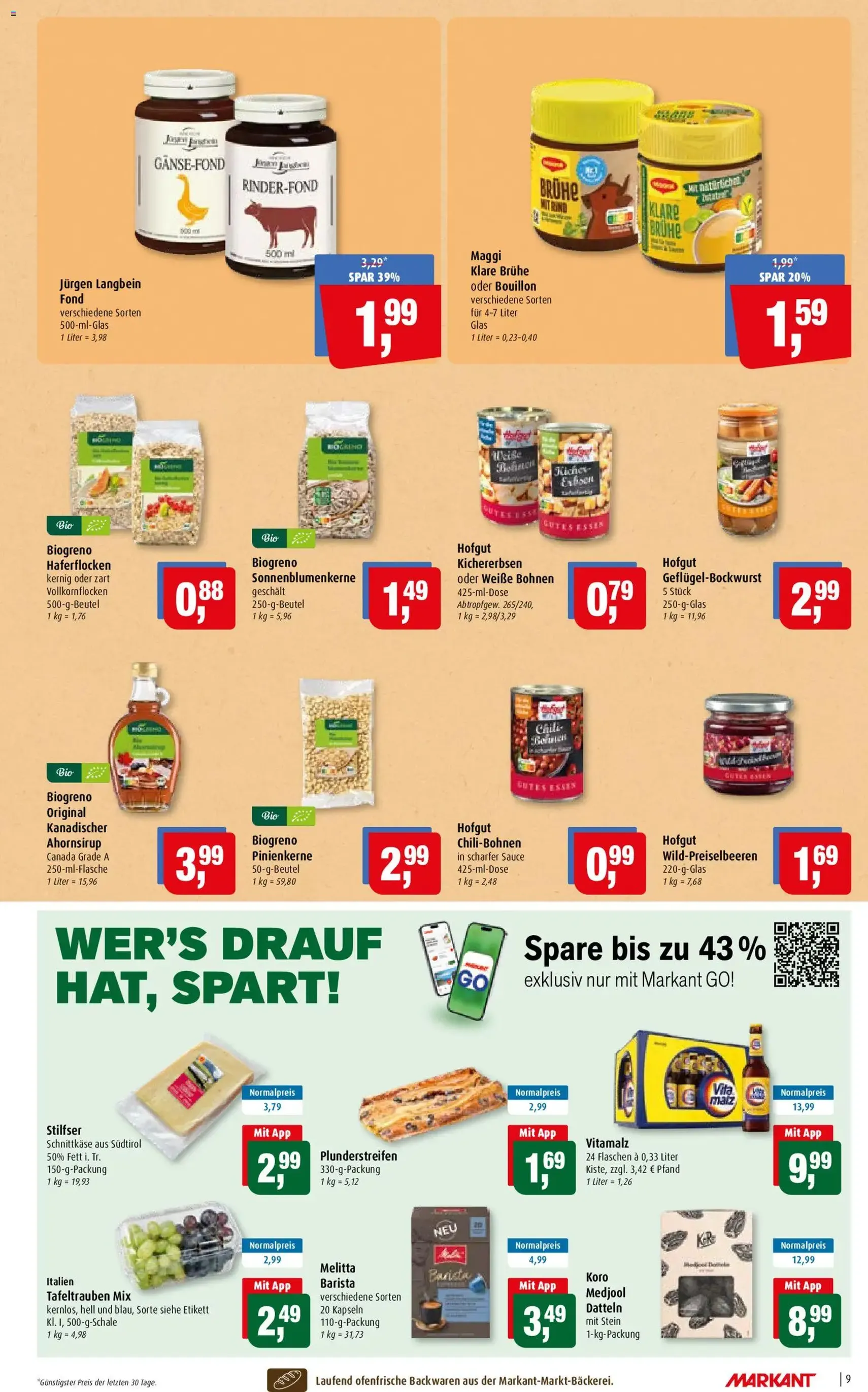 Markant Prospekt - Gültiger Prospekt ab 05.10.2026, Seite 9 von insgesamt 14