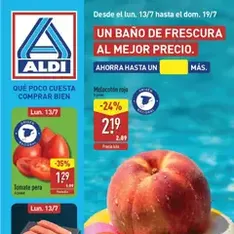 Vista previa del folleto Aldi folleto Península válido desde 13/07/2026