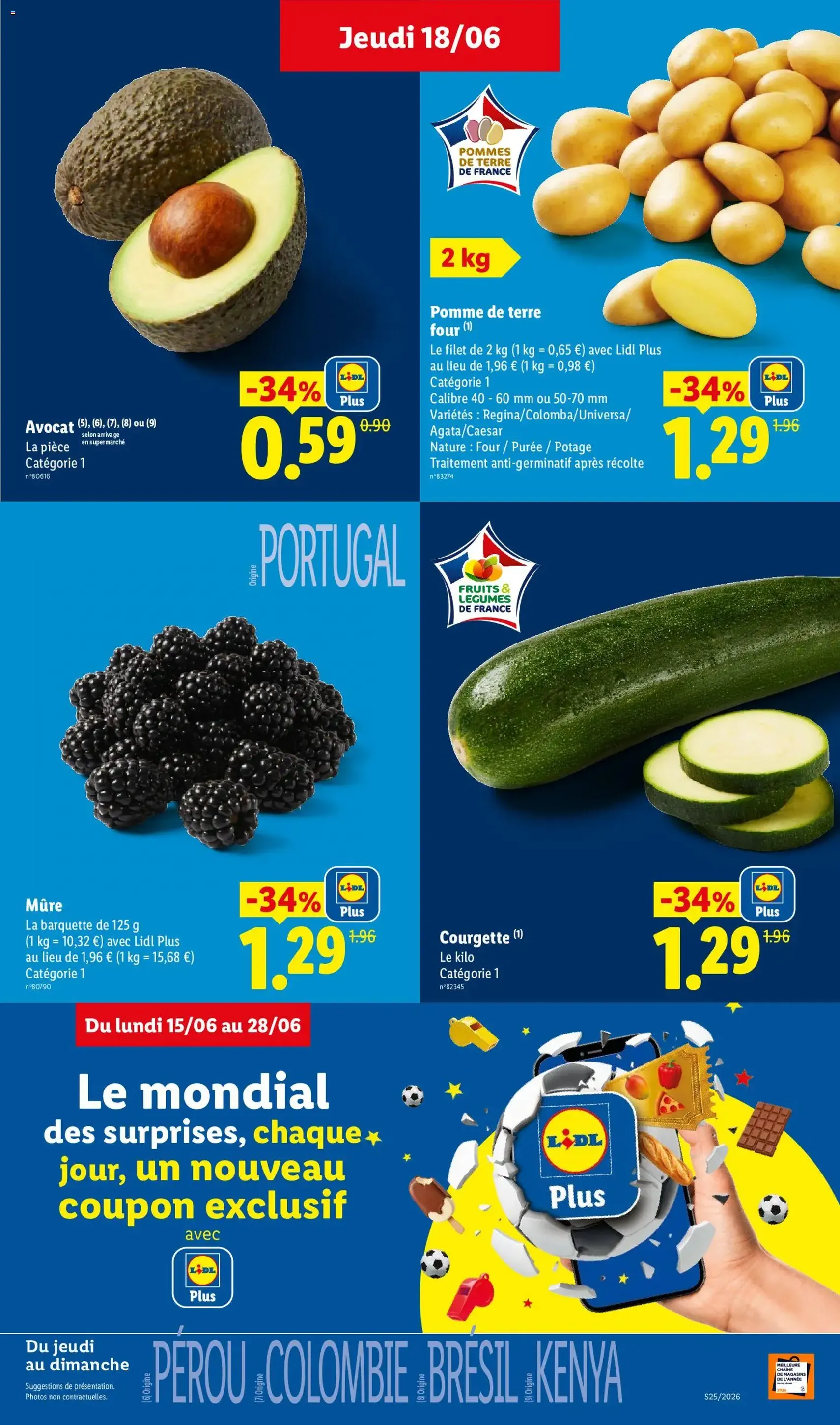 LIDL catalogue - brochure valable à partir du 18/06/2026, page 3 sur 60