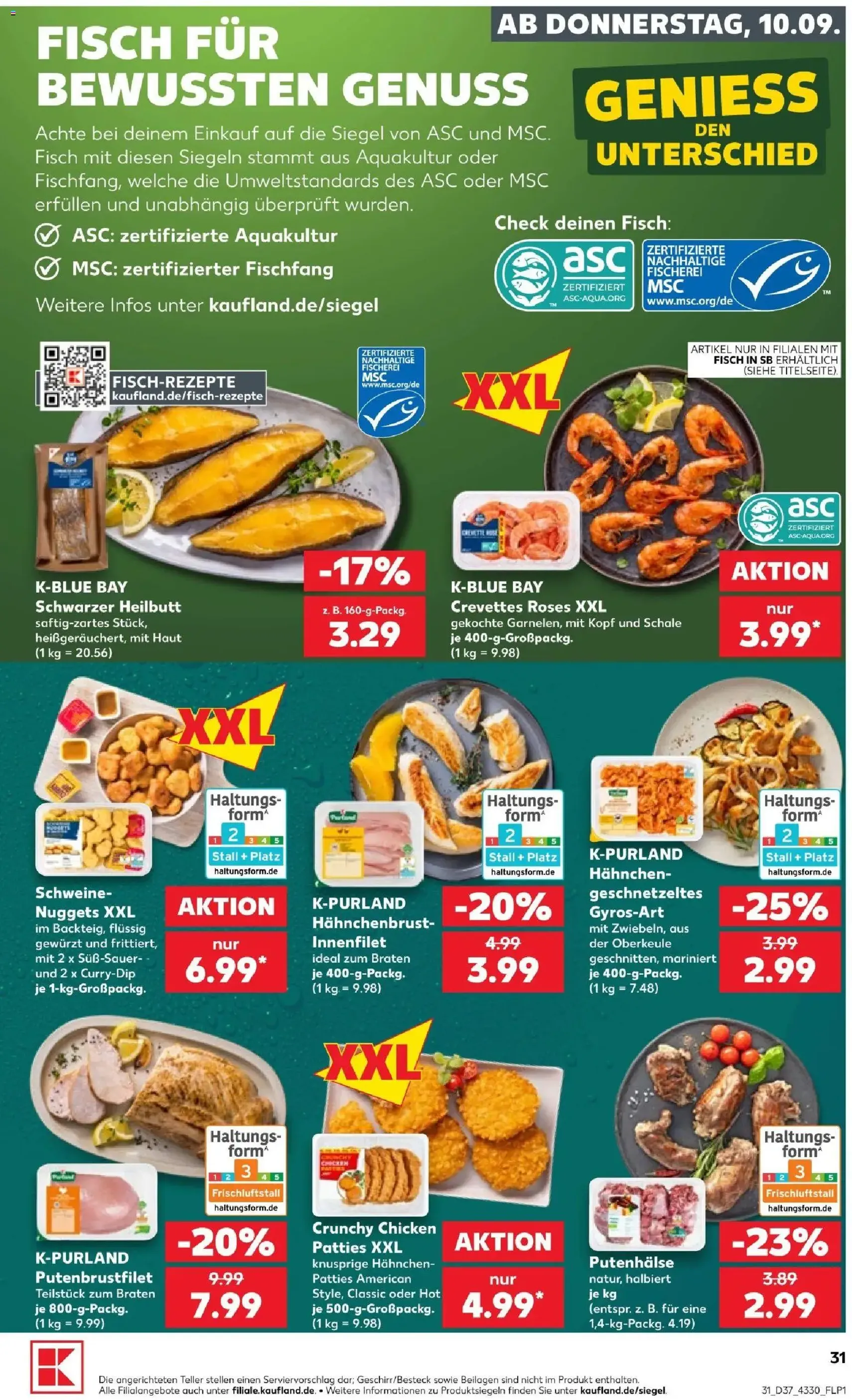 Kaufland Prospekt - Gültiger Prospekt ab 10.09.2026, Seite 31 von insgesamt 66