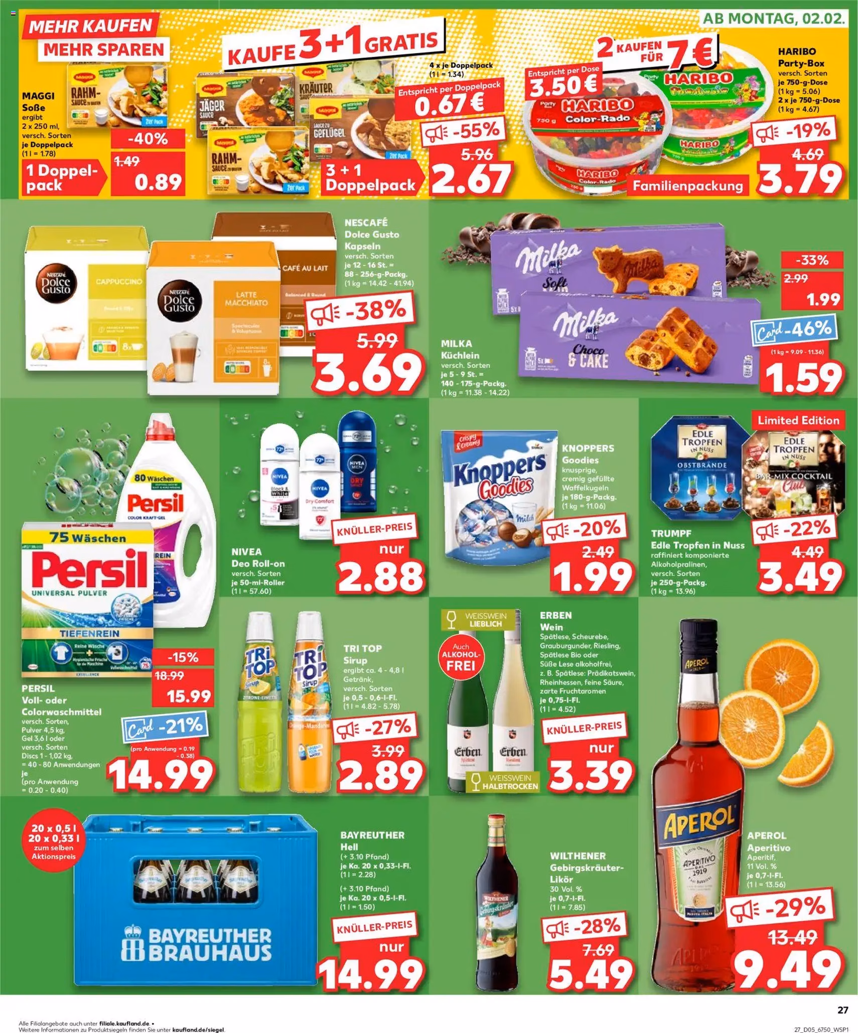 Kaufland Prospekt - Gültiger Prospekt ab 29.01.2026, Seite 27 von insgesamt 37