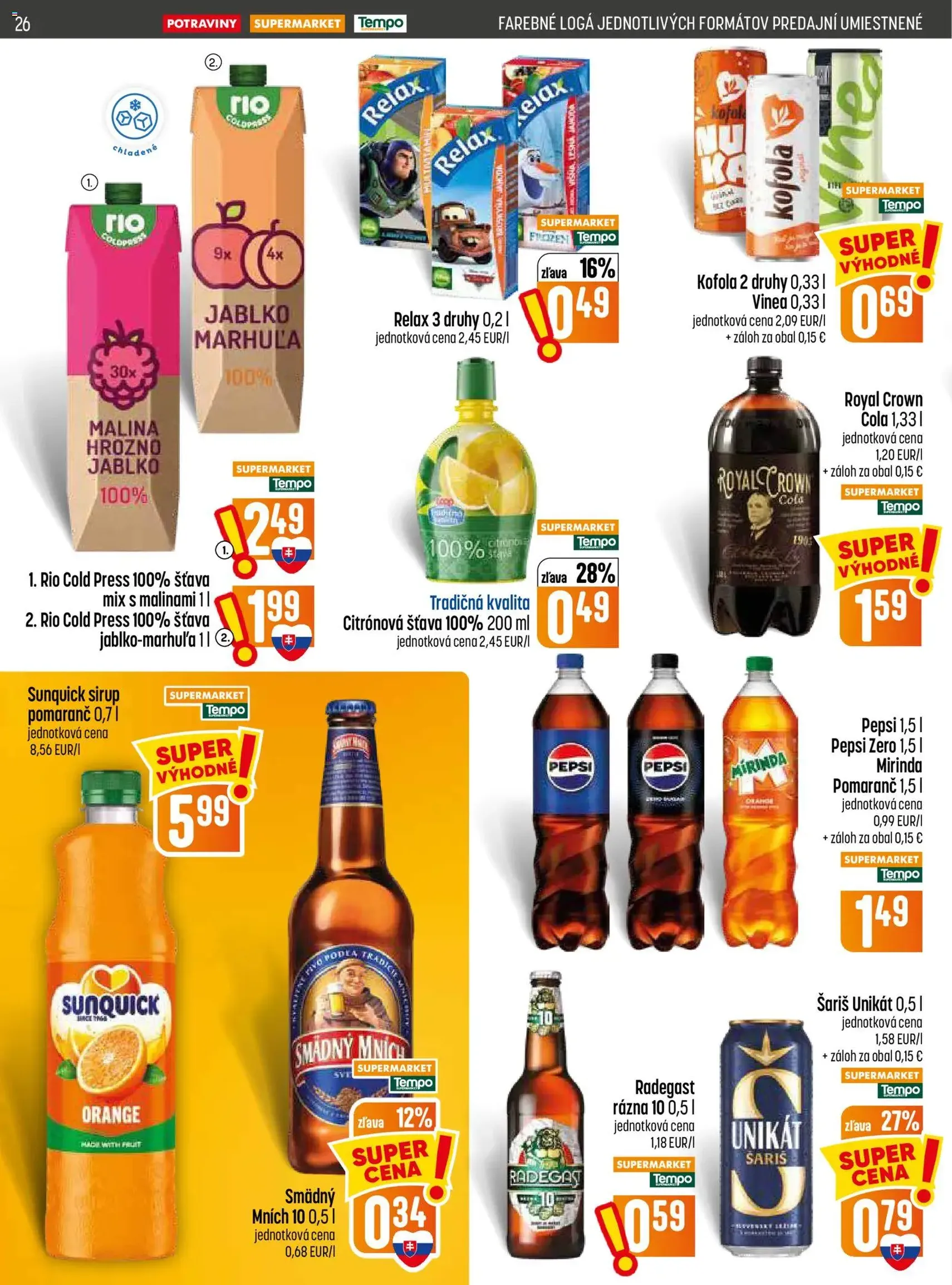 COOP Jednota leták - platný leták od 03.09.2026 strana 26 z 32