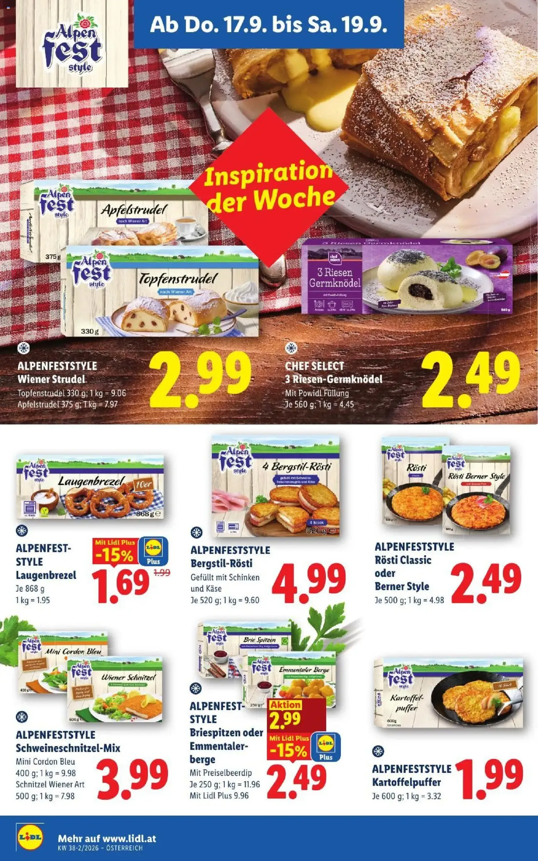 Lidl - Flugblatt - Gültiger Prospekt ab 17.09.2026, Seite 16 von insgesamt 54