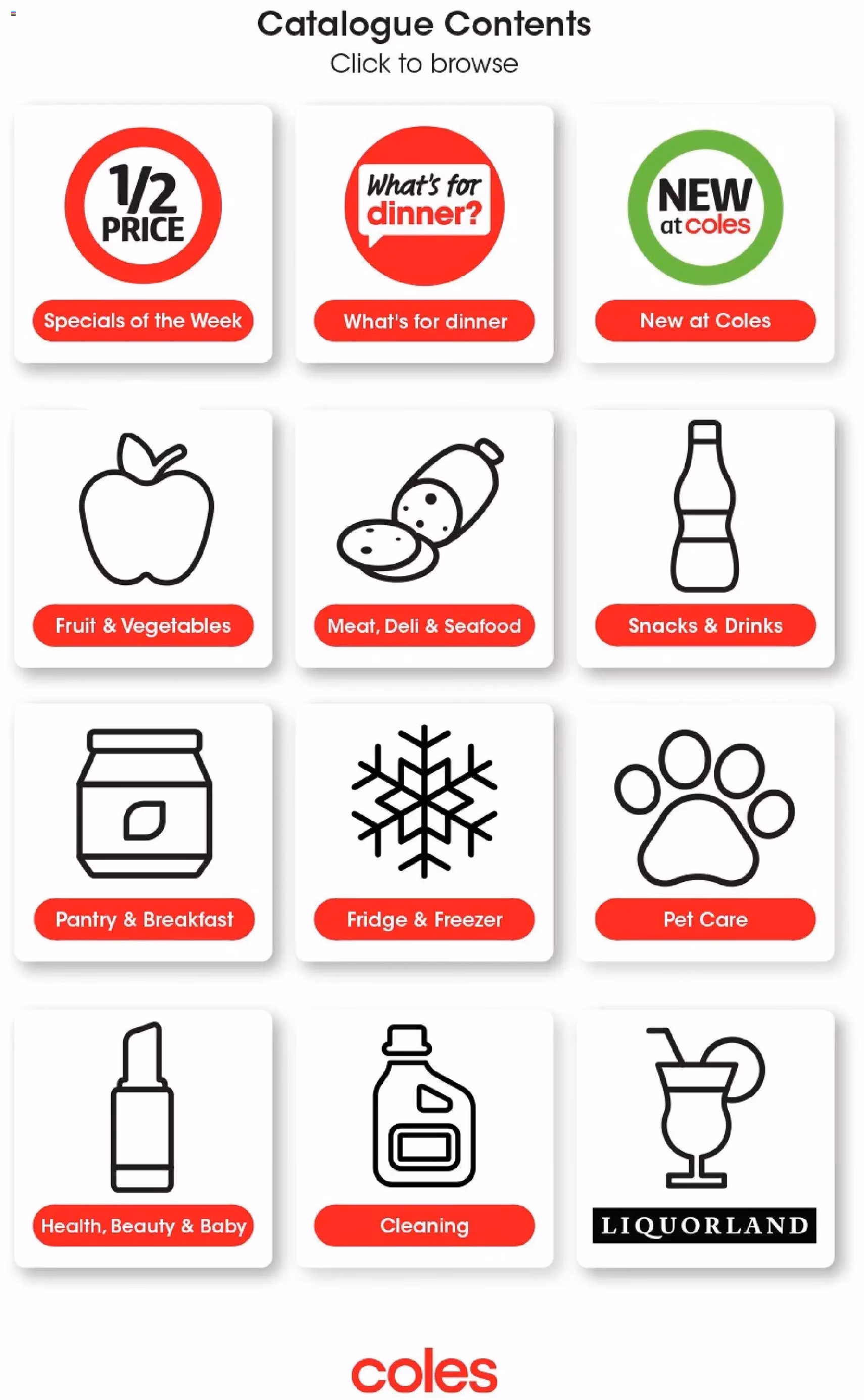 Coles catalogue - valid flyer from 29/07/2026, page 46 of 46
