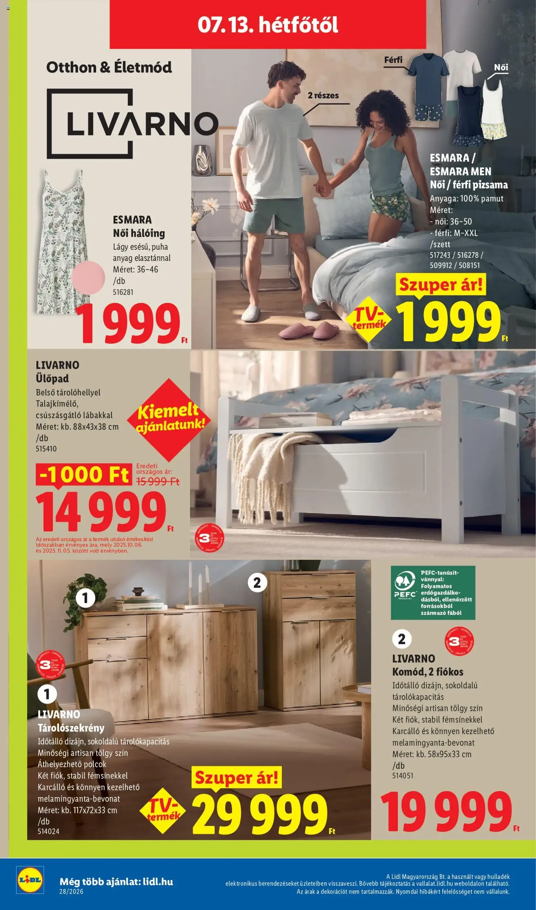 Lidl akciós újság - 2026.07.09. érvényes szórólap 50 oldal 80 oldalból