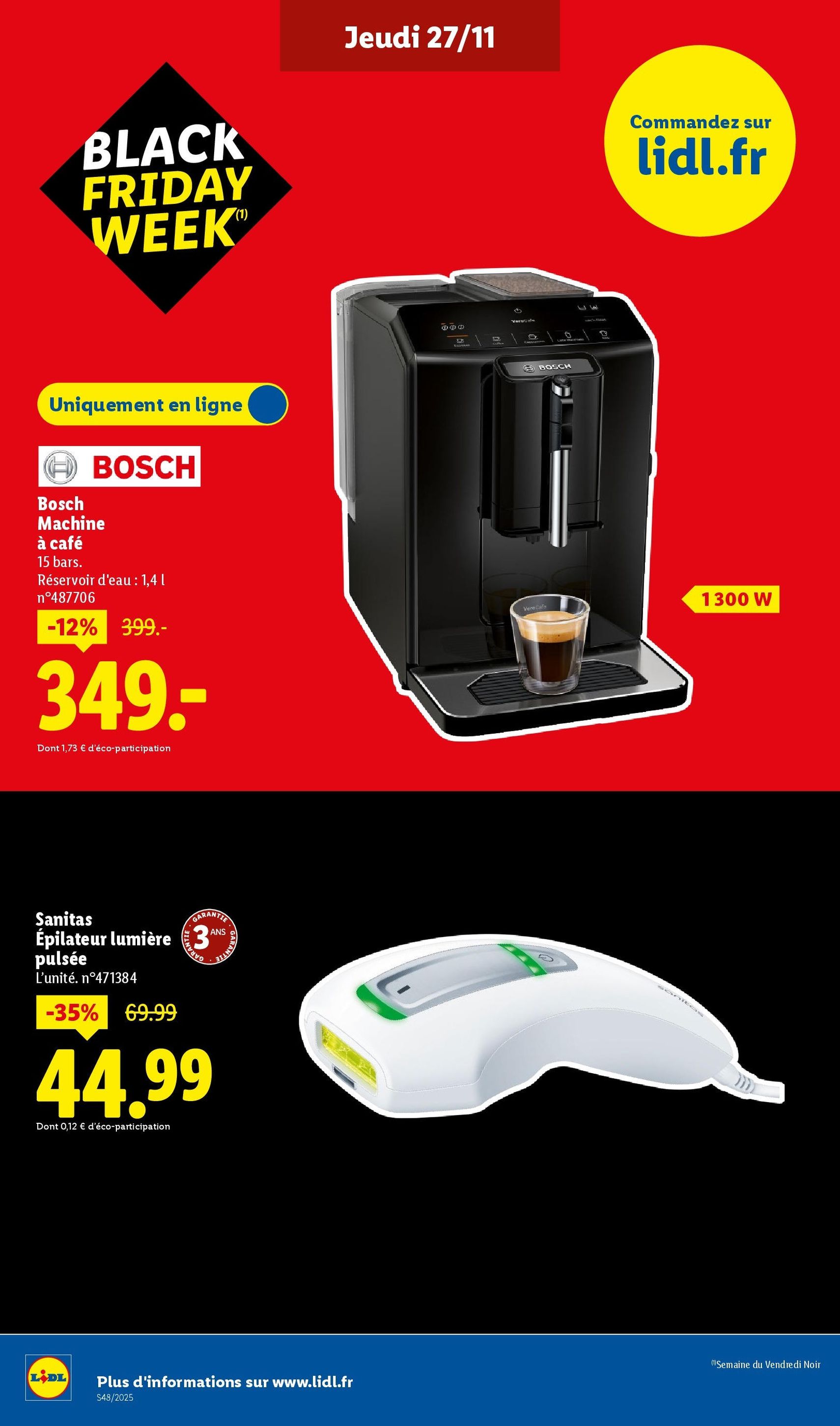 LIDL Black Friday - brochure valable à partir du 27/11/2025, page 46 sur 100