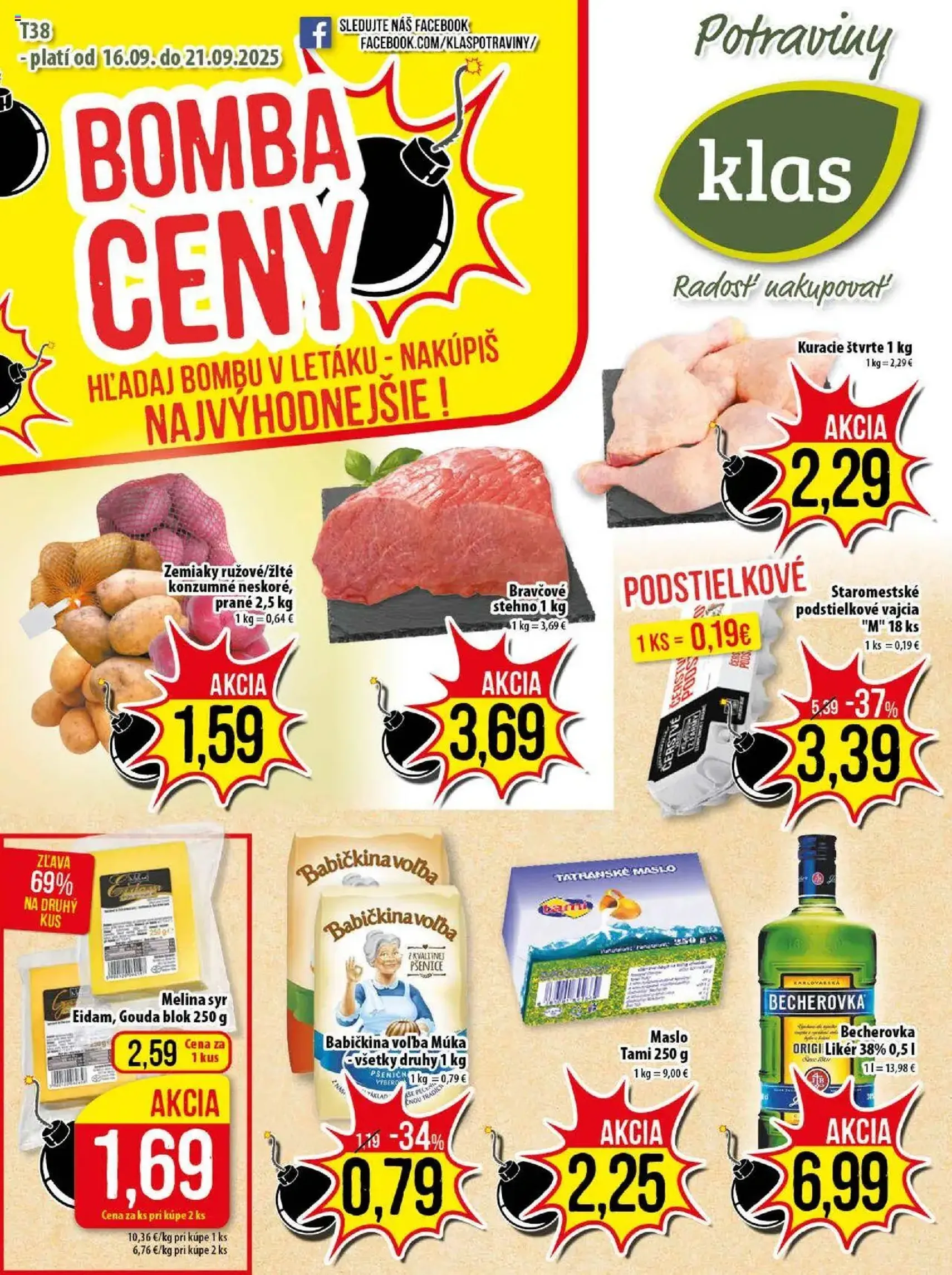 Klas leták - platný leták od 16.09.2025 strana 1 z 21 Klas leták - platný leták od 16.09.2025 strana 1 z 21