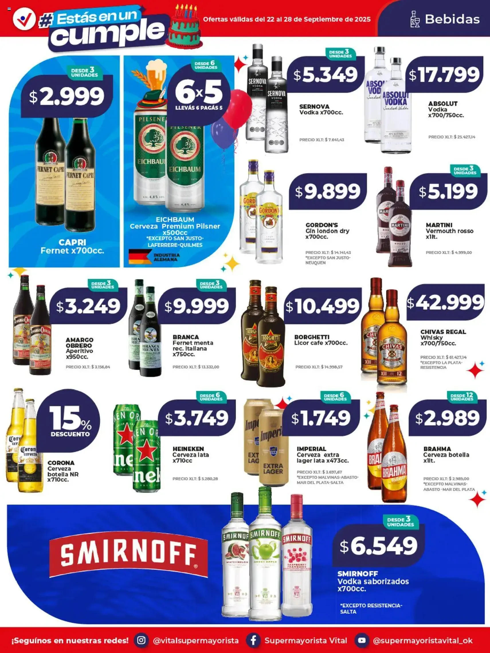 Vital ofertas - folleto válido desde 22/09/2025 página 19 de 21
