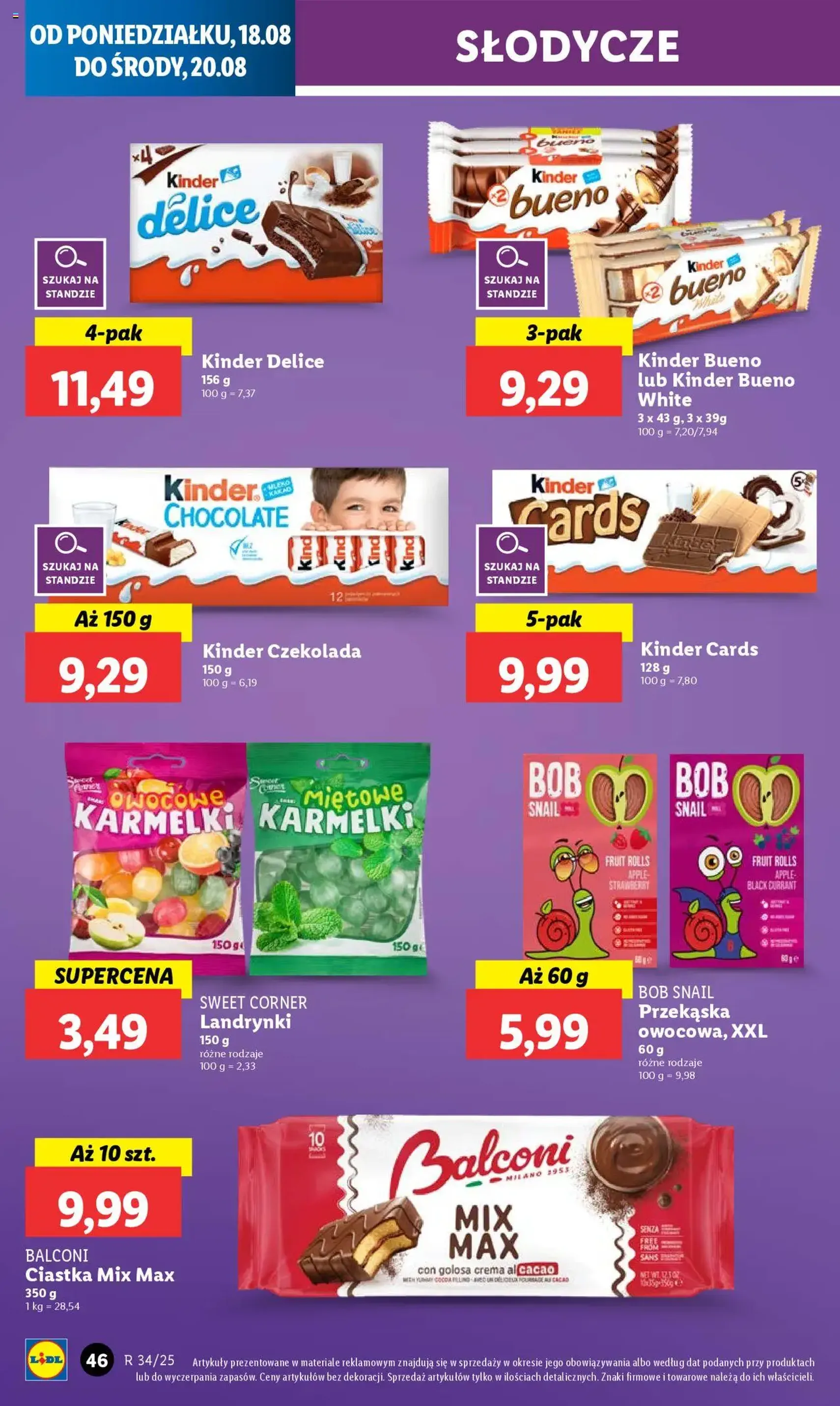 Lidl Gazetka - ważny gazetka od 18.08.2025 strona 54 z 66 Lidl Gazetka - ważny gazetka od 18.08.2025 strona 54 z 66