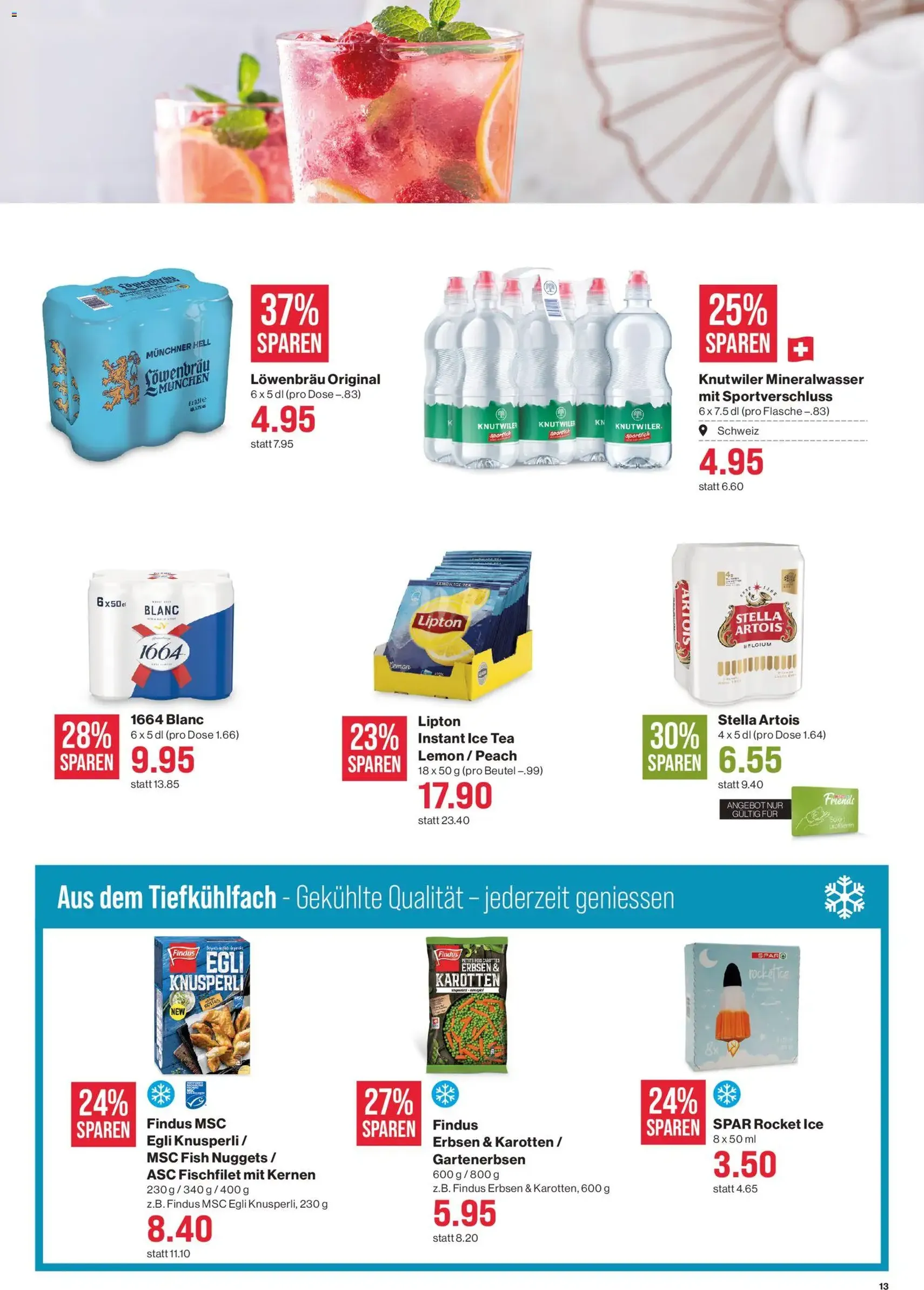 SPAR aktionen - Gültiger Prospekt ab 13.08.2026, Seite 13 von insgesamt 17