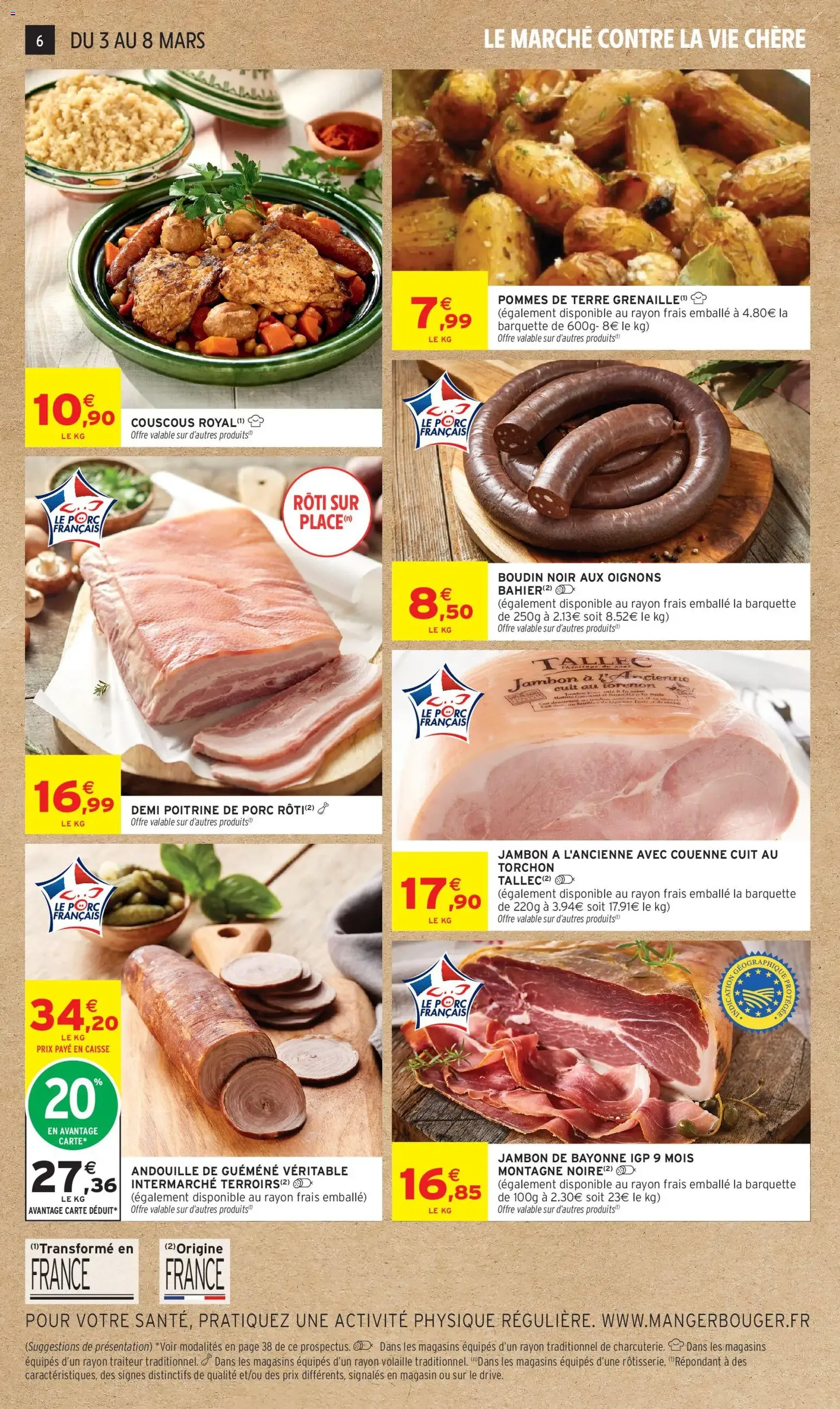 Intermarché catalogue semaine 10 - brochure valable à partir du 03/03/2026, page 6 sur 52