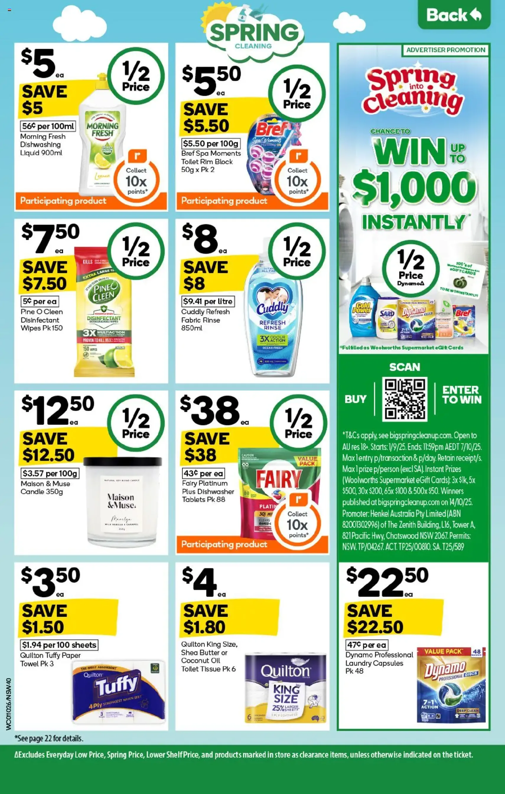 Weekly catalogue Woolworths NSW 01/10 - valid flyer from 01/10/2025, page 38 of 46 Weekly catalogue Woolworths NSW 01/10 - valid flyer from 01/10/2025, page 38 of 46