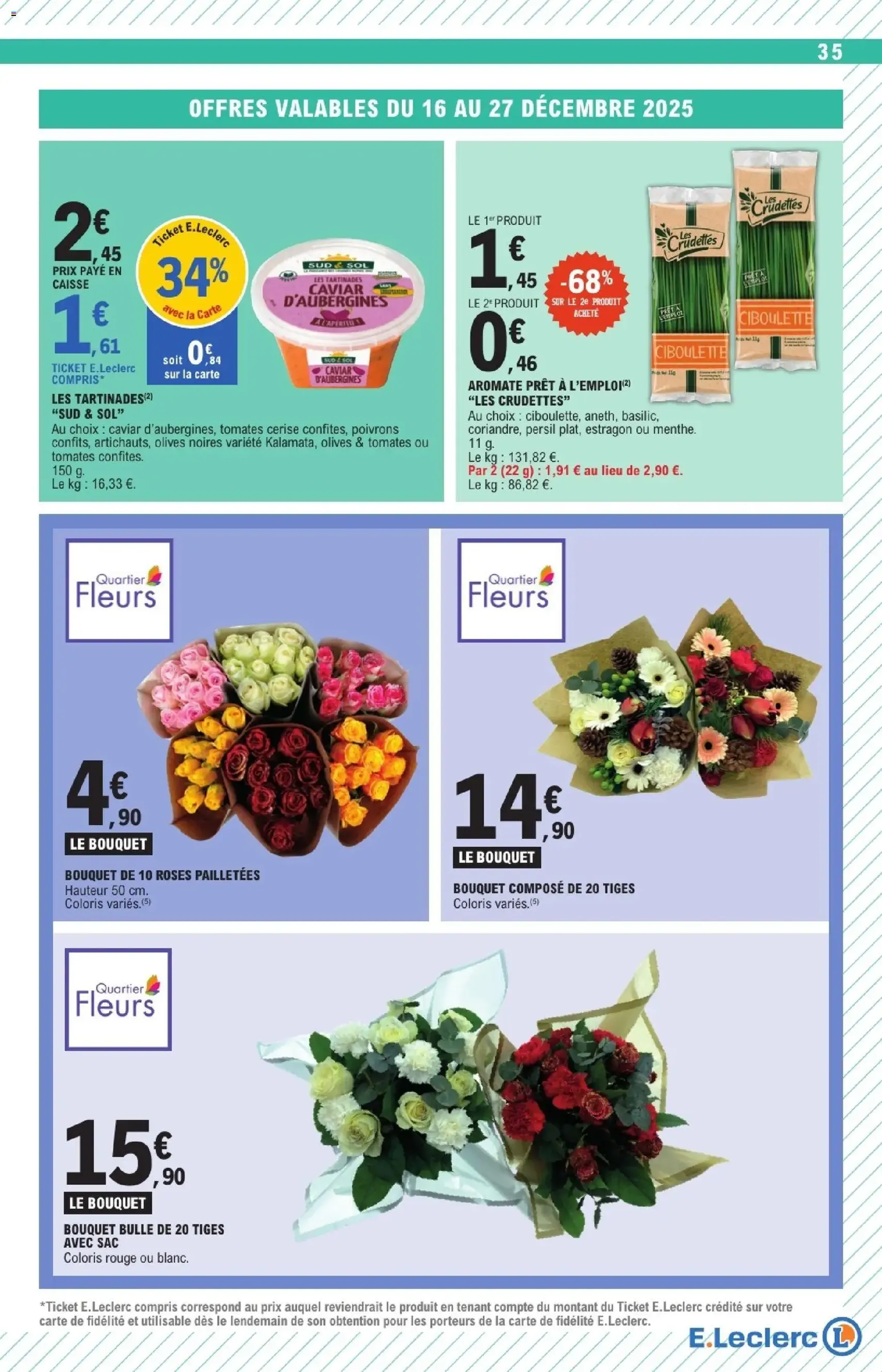 E.Leclerc catalogue semaine 51 - brochure valable à partir du 16/12/2025, page 35 sur 64