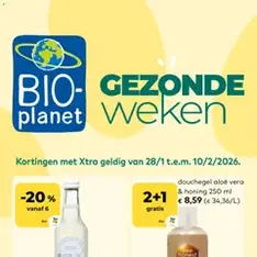 BioPlanet folder - voorvertoning van de folder geldig vanaf 28/01/2026