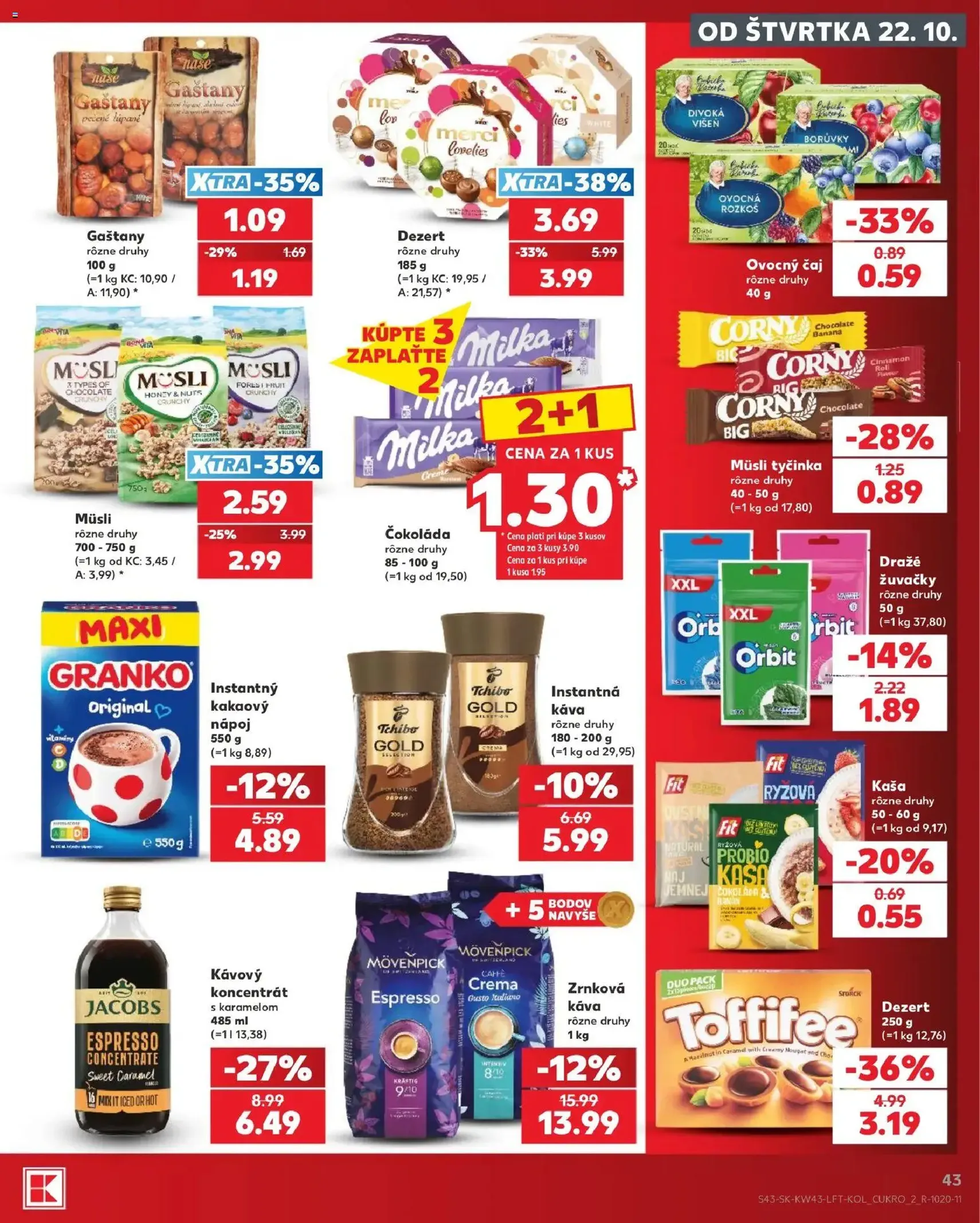 Kaufland leták - platný leták od 22.10.2026 strana 43 z 76