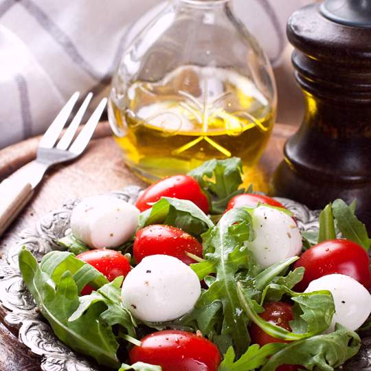 Anteprima ricetta Insalata italiana con mozzarella
