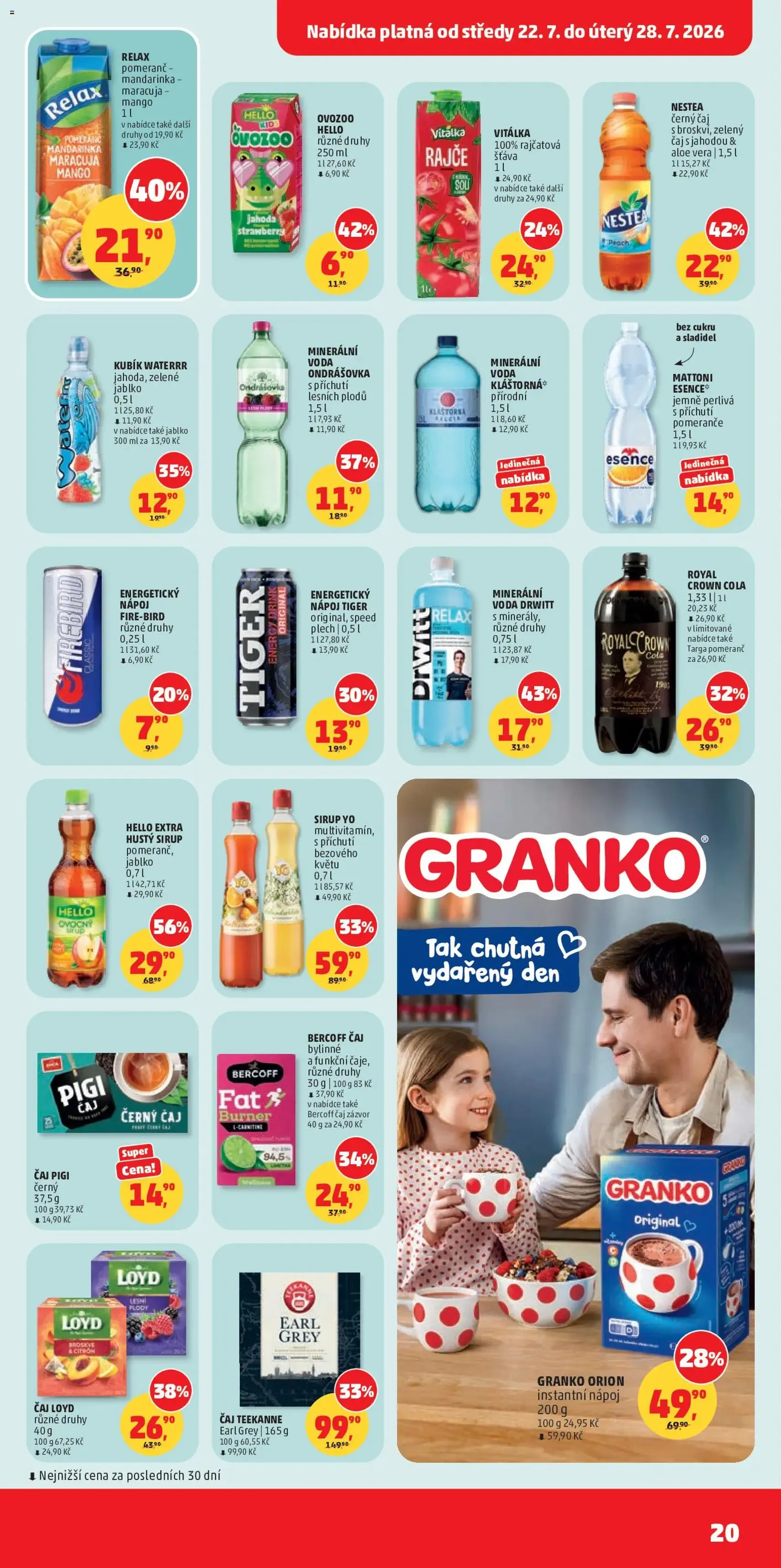 Penny Market leták - platný leták od 22.07.2026 strana 20 z 34