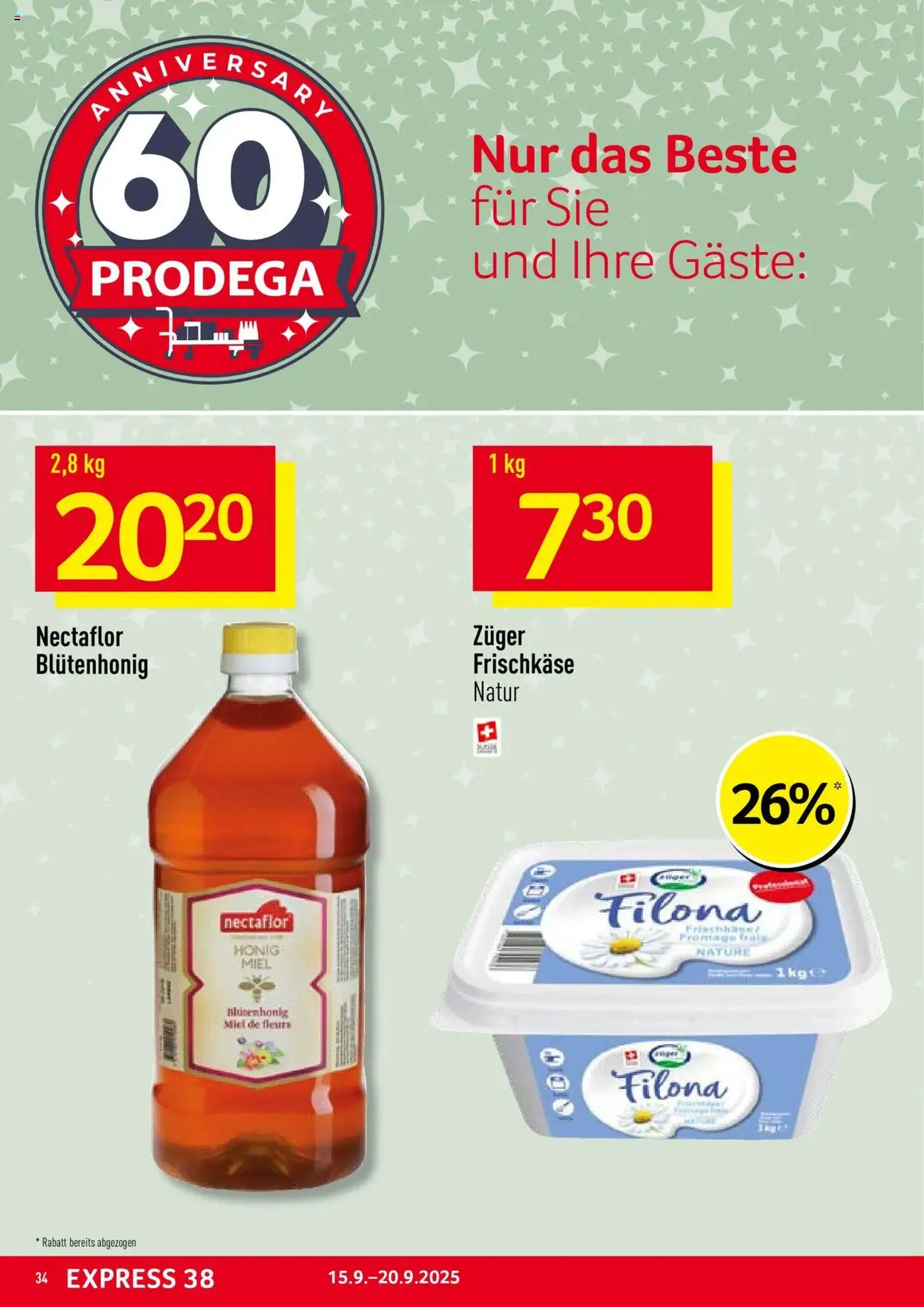 Prodega Aktionen - Gültiger Prospekt ab 15.09.2025, Seite 34 von insgesamt 36