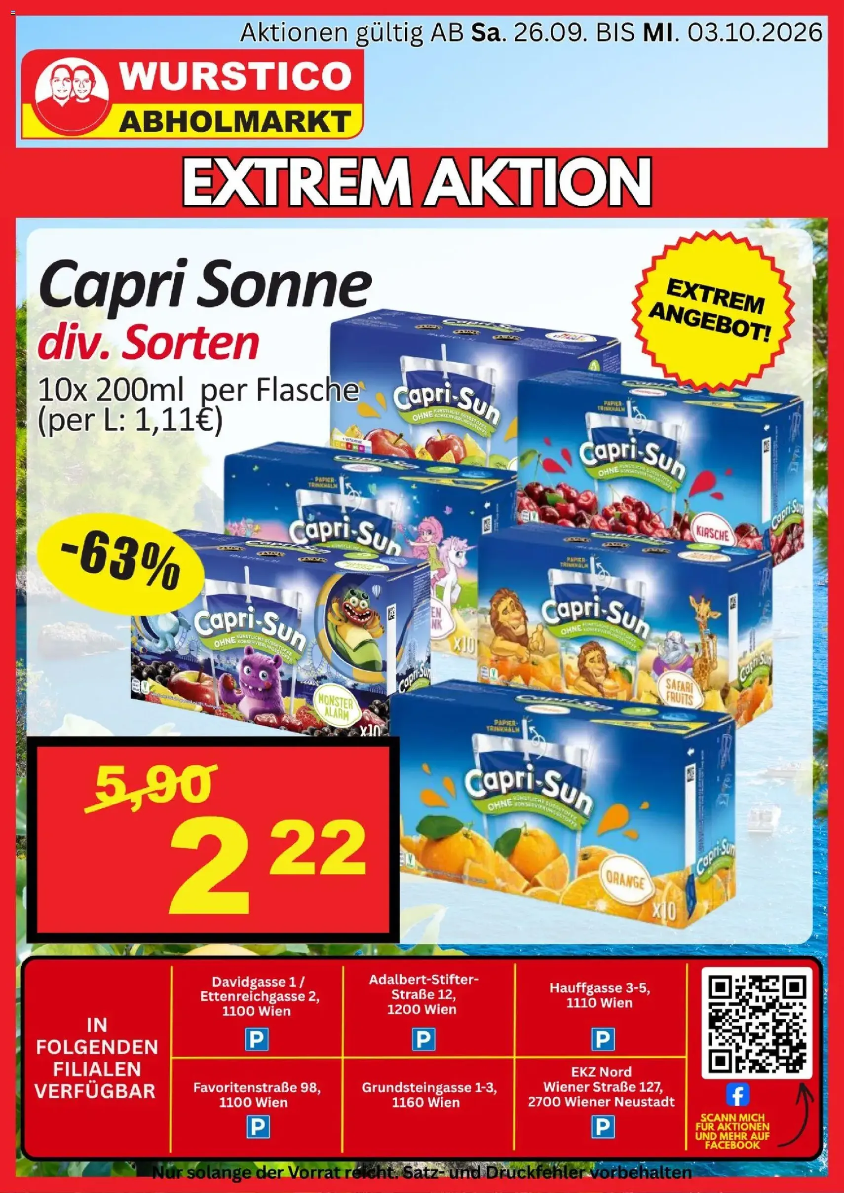 Wurstico Abholmarkt Flugblatt - Gültiger Prospekt ab 01.10.2026, Seite 5 von insgesamt 13