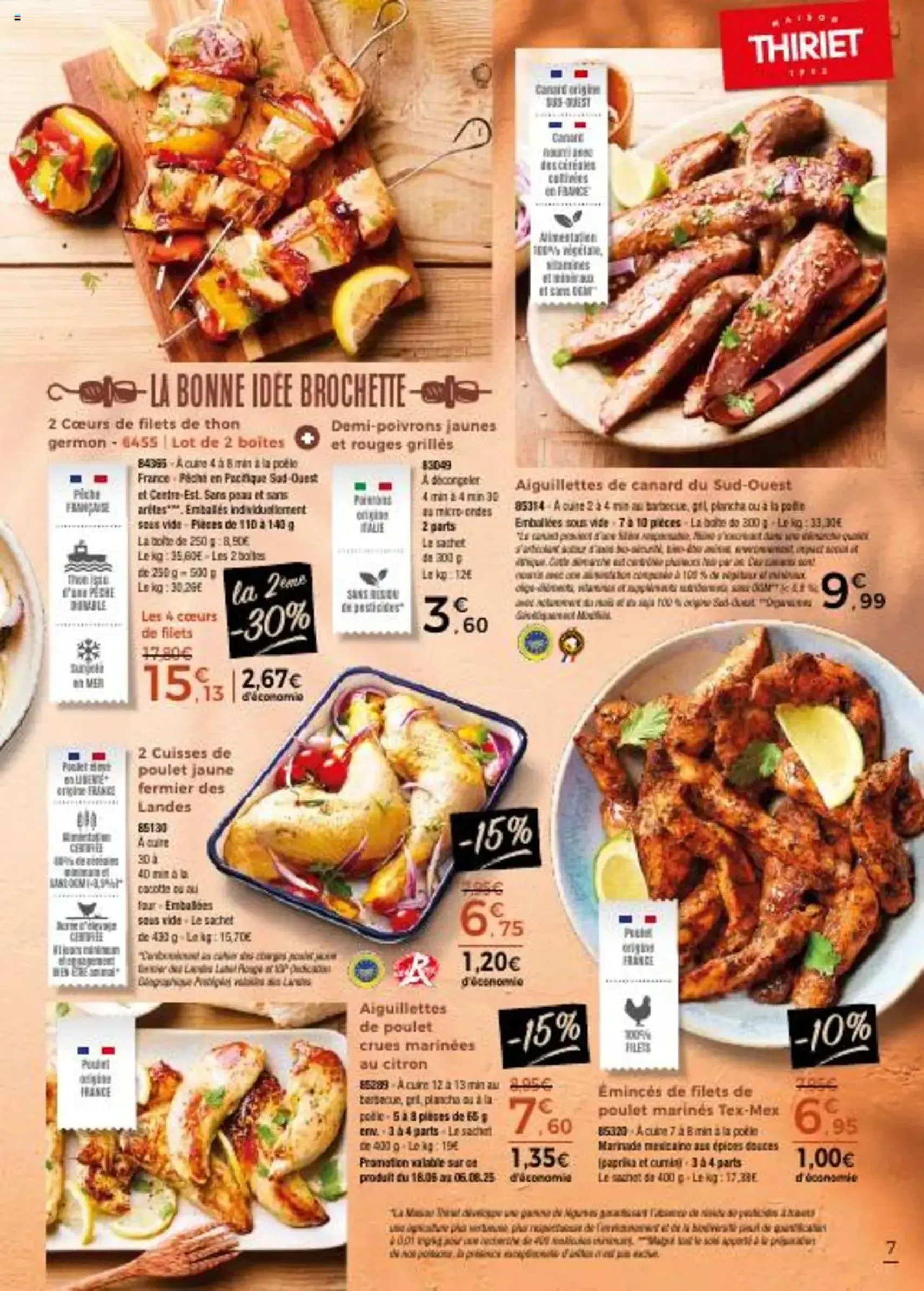 Thiriet catalogue livraison à domicile - brochure valable à partir du 11/07/2025, page 7 sur 80 Thiriet catalogue livraison à domicile - brochure valable à partir du 11/07/2025, page 7 sur 80