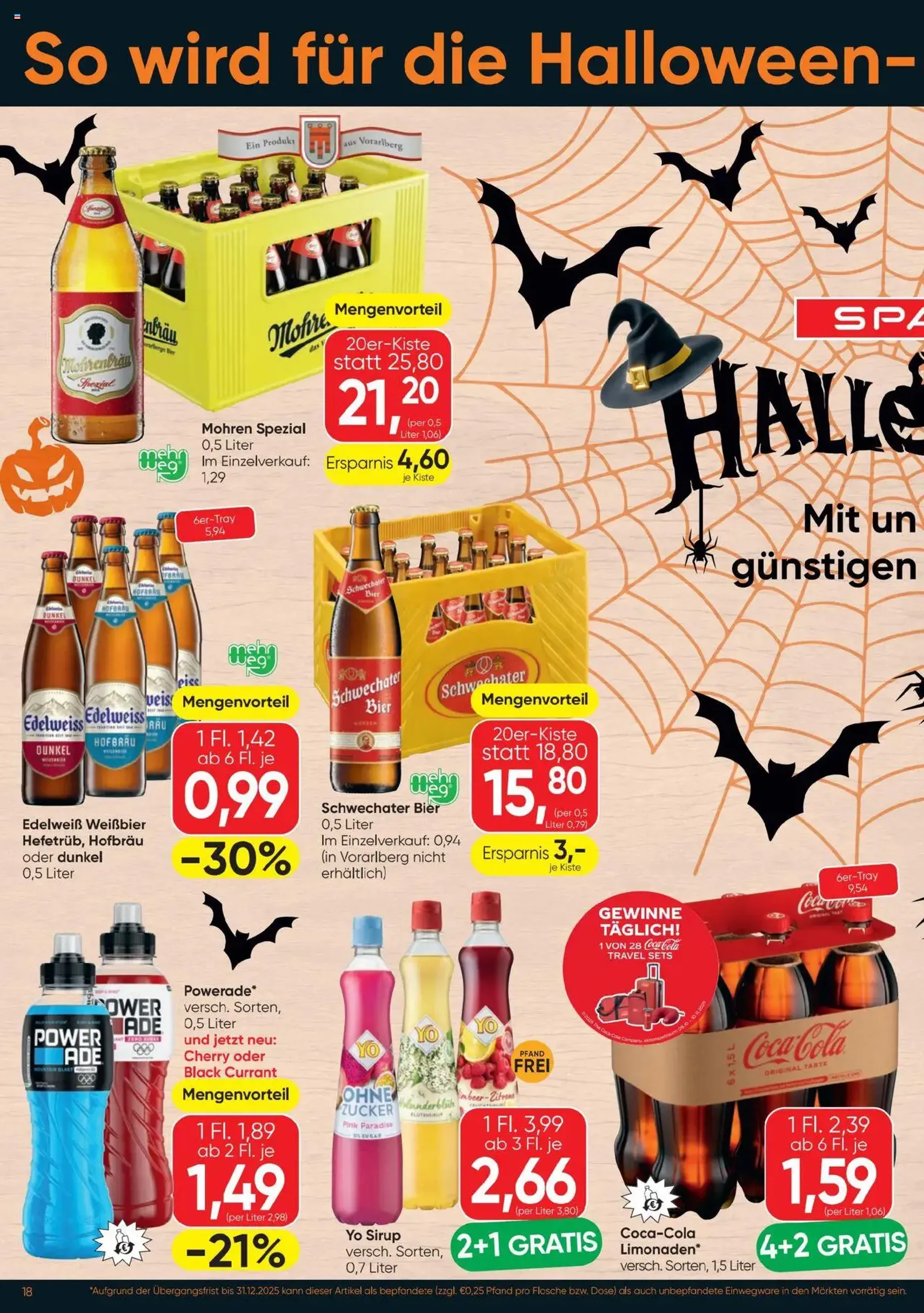 Spar Flugblatt - Gültiger Prospekt ab 09.10.2025, Seite 18 von insgesamt 24
