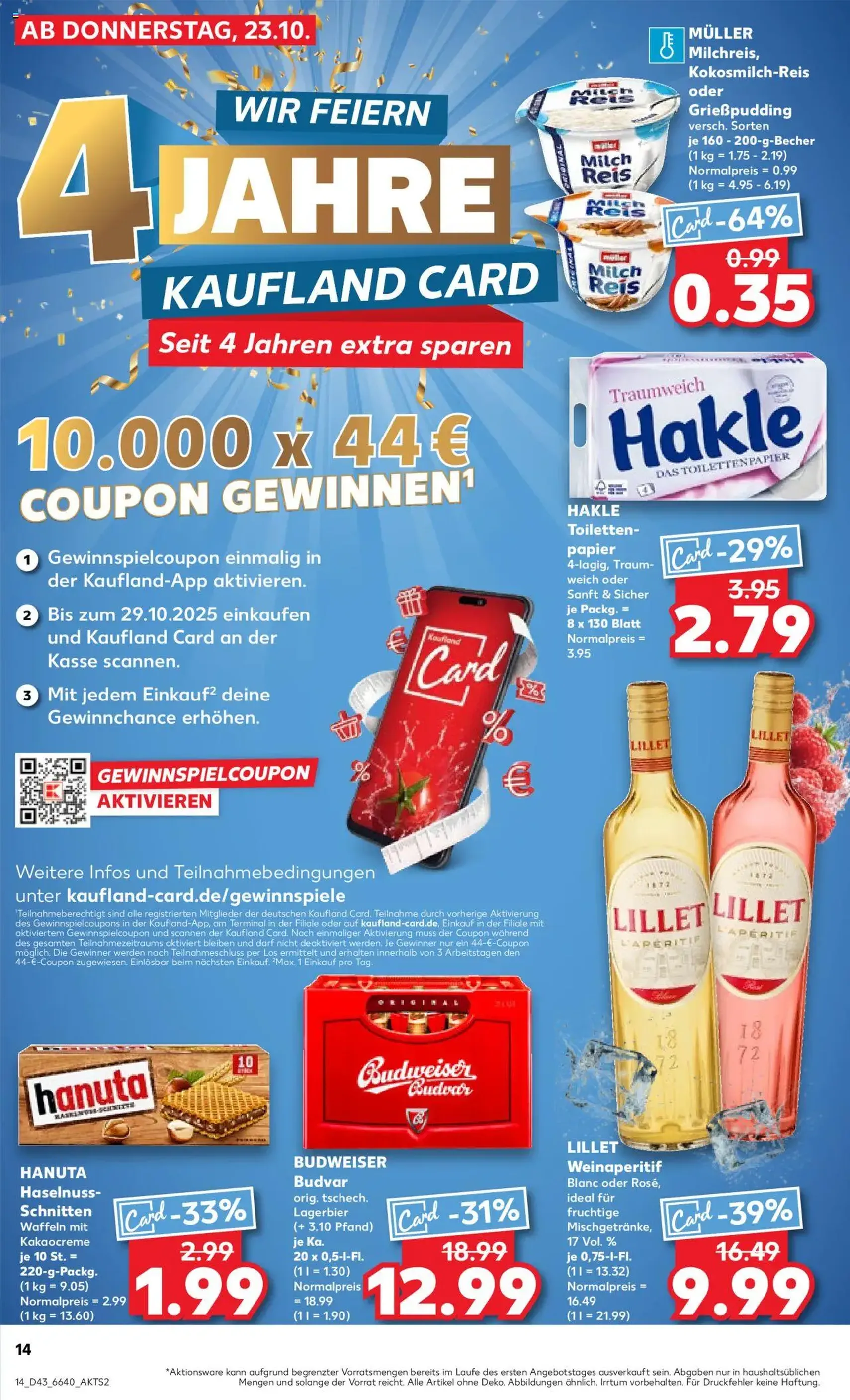 Kaufland Prospekt - Gültiger Prospekt ab 23.10.2025, Seite 14 von insgesamt 61 Kaufland Prospekt - Gültiger Prospekt ab 23.10.2025, Seite 14 von insgesamt 61