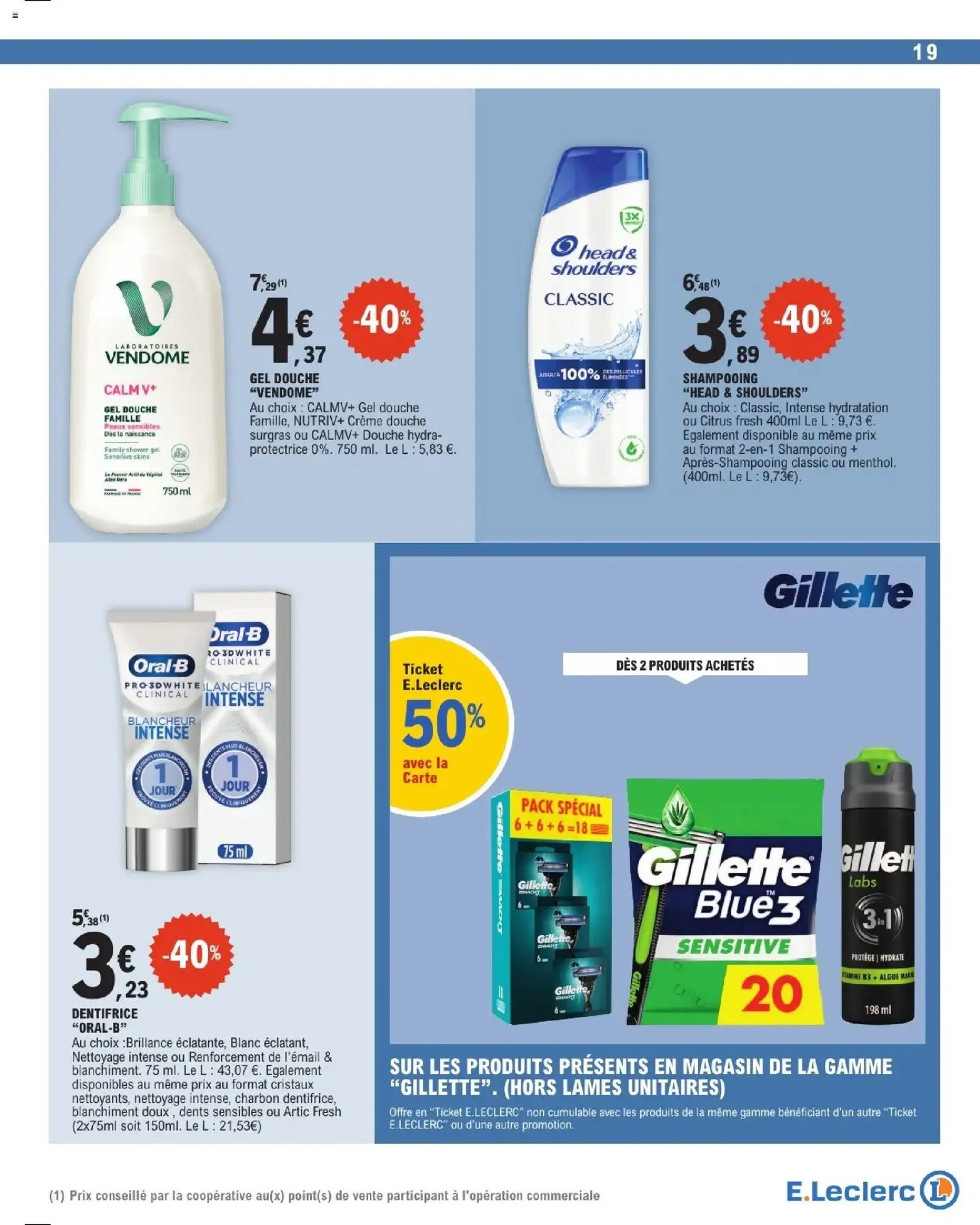 E.Leclerc catalogue - brochure valable à partir du 04/08/2026, page 19 sur 24
