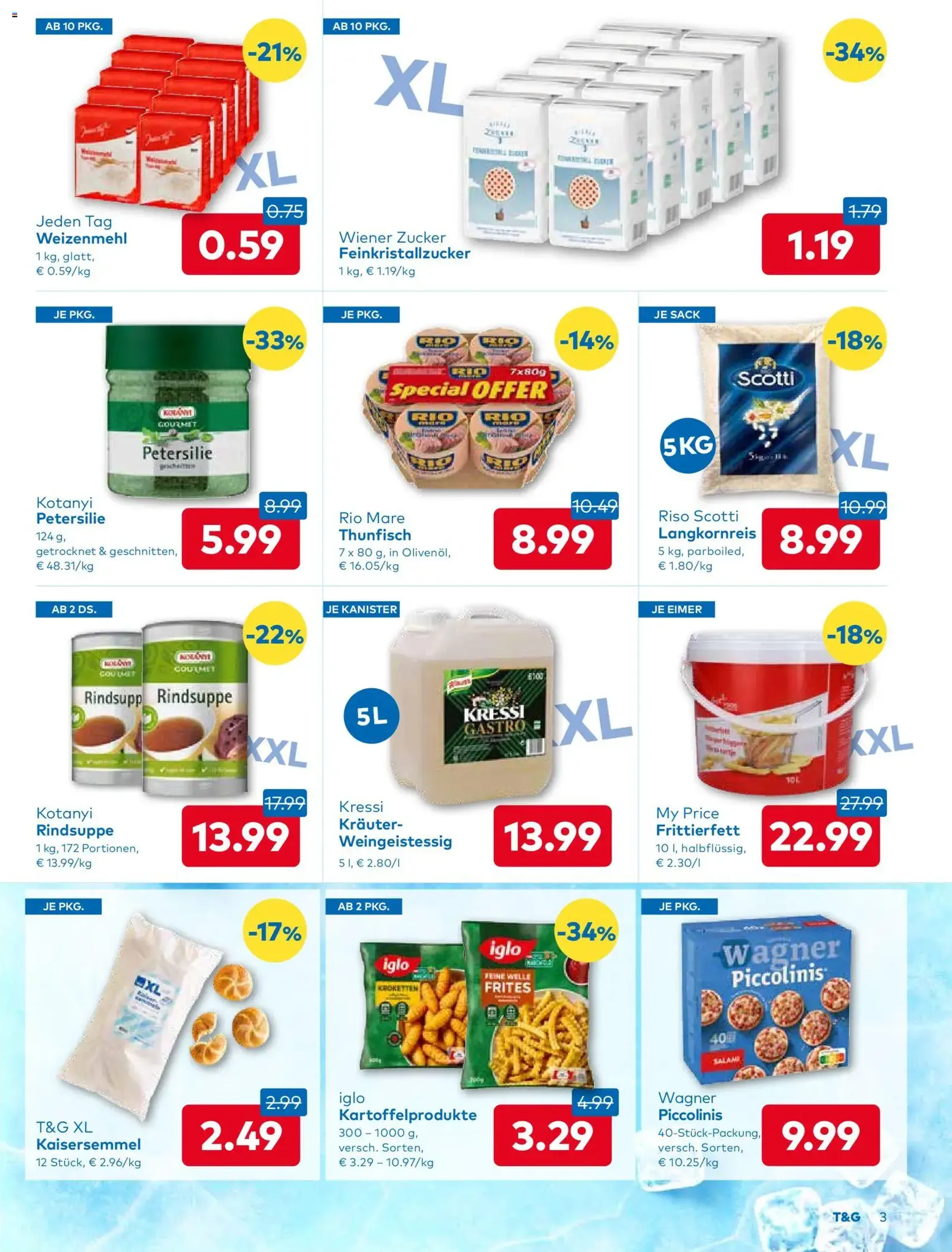 T&G Flugblatt - Gültiger Prospekt ab 04.12.2025, Seite 3 von insgesamt 8