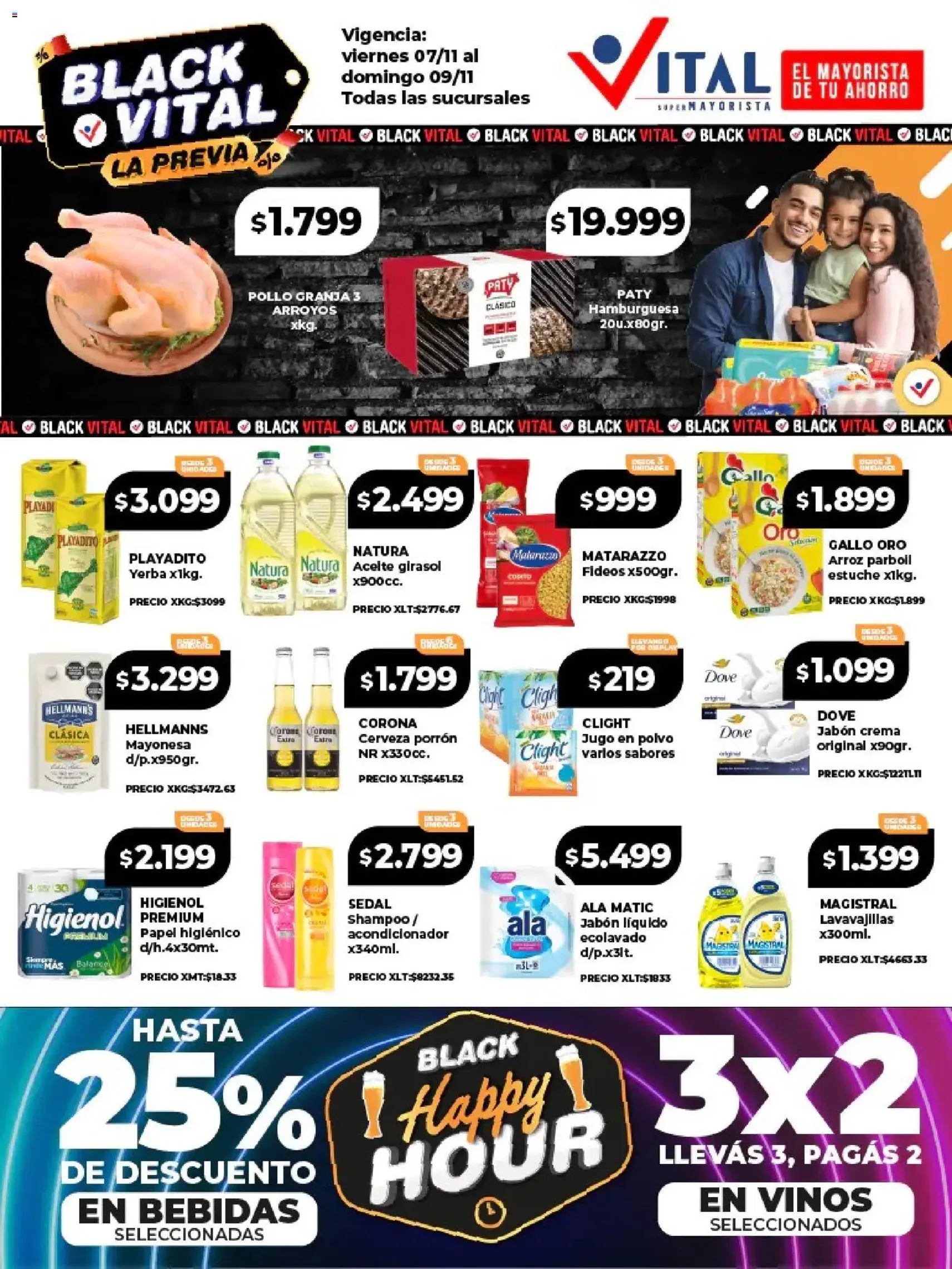 Vital - Black Vital - folleto válido desde 07/11/2025 página 1 de 5