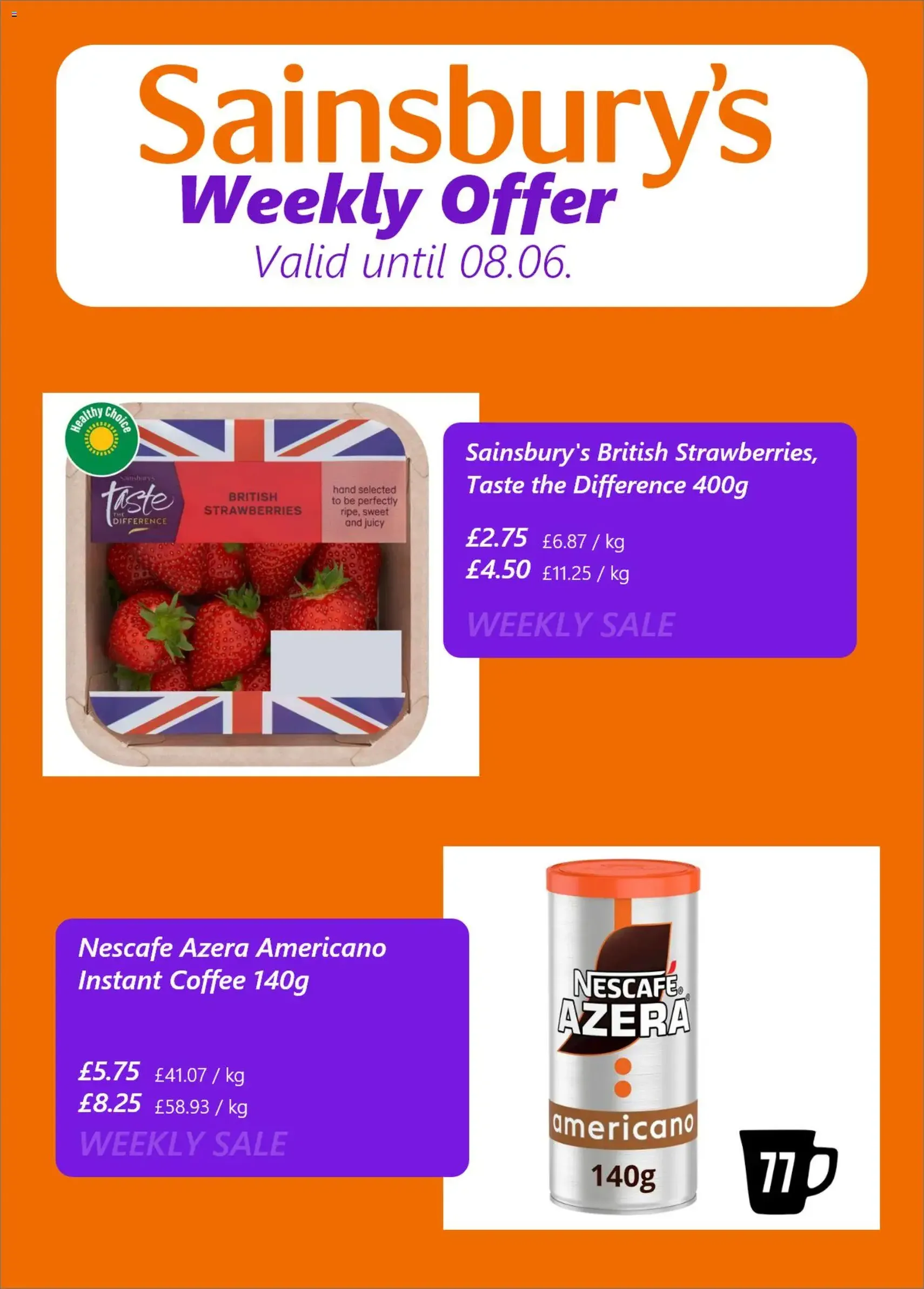 Sainsbury's - Weekly offers - valid flyer from 02/06/2026, page 3 of 5