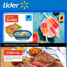 Vista previa del folleto Lider ofertas válido desde 05.01.2026