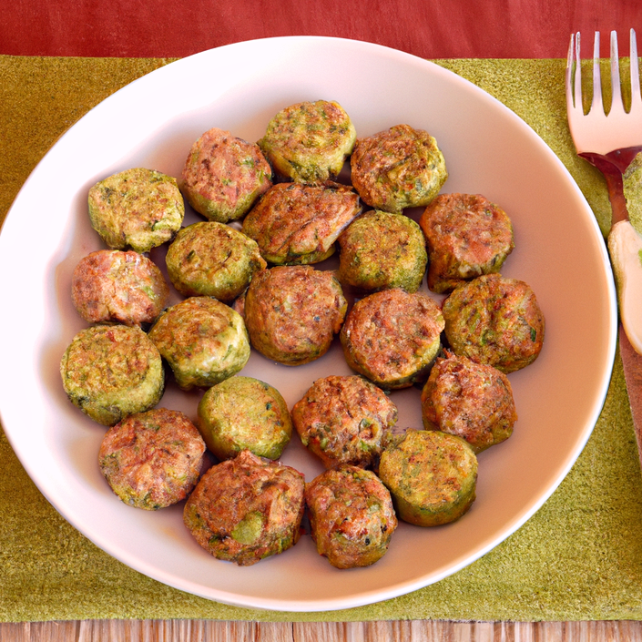 Polpette di farro e zucchine