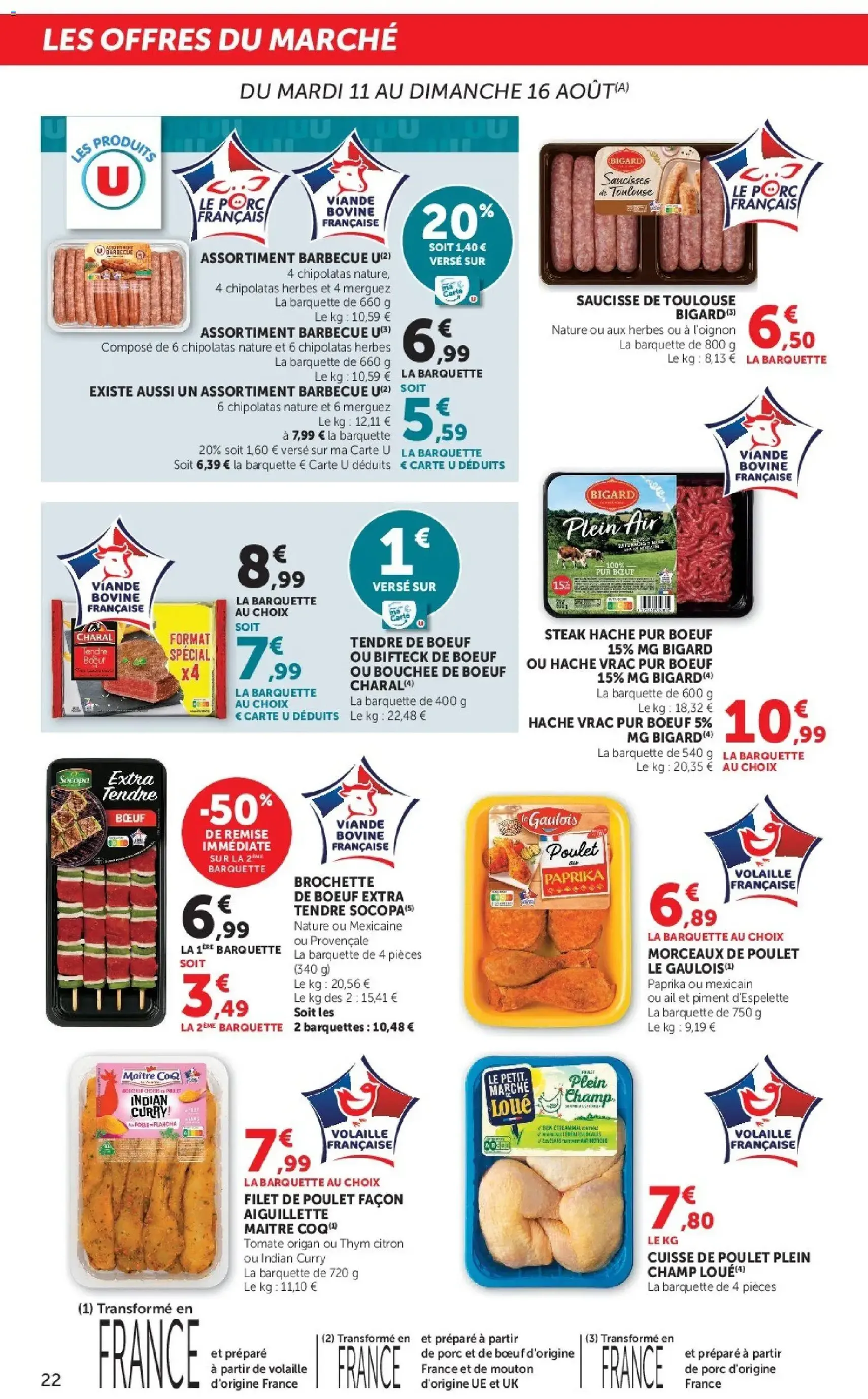 Hyper U catalogue - brochure valable à partir du 11/08/2026, page 22 sur 28